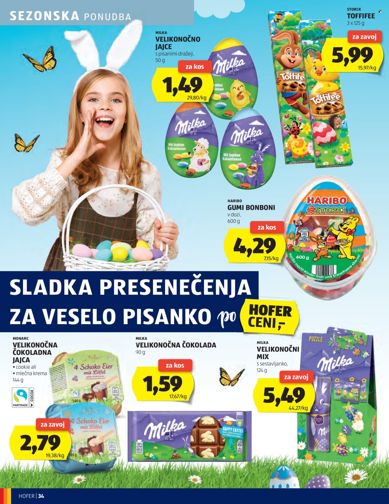 Hofer katalog - 27.3.2025 - 5.4.2025. Stran 34