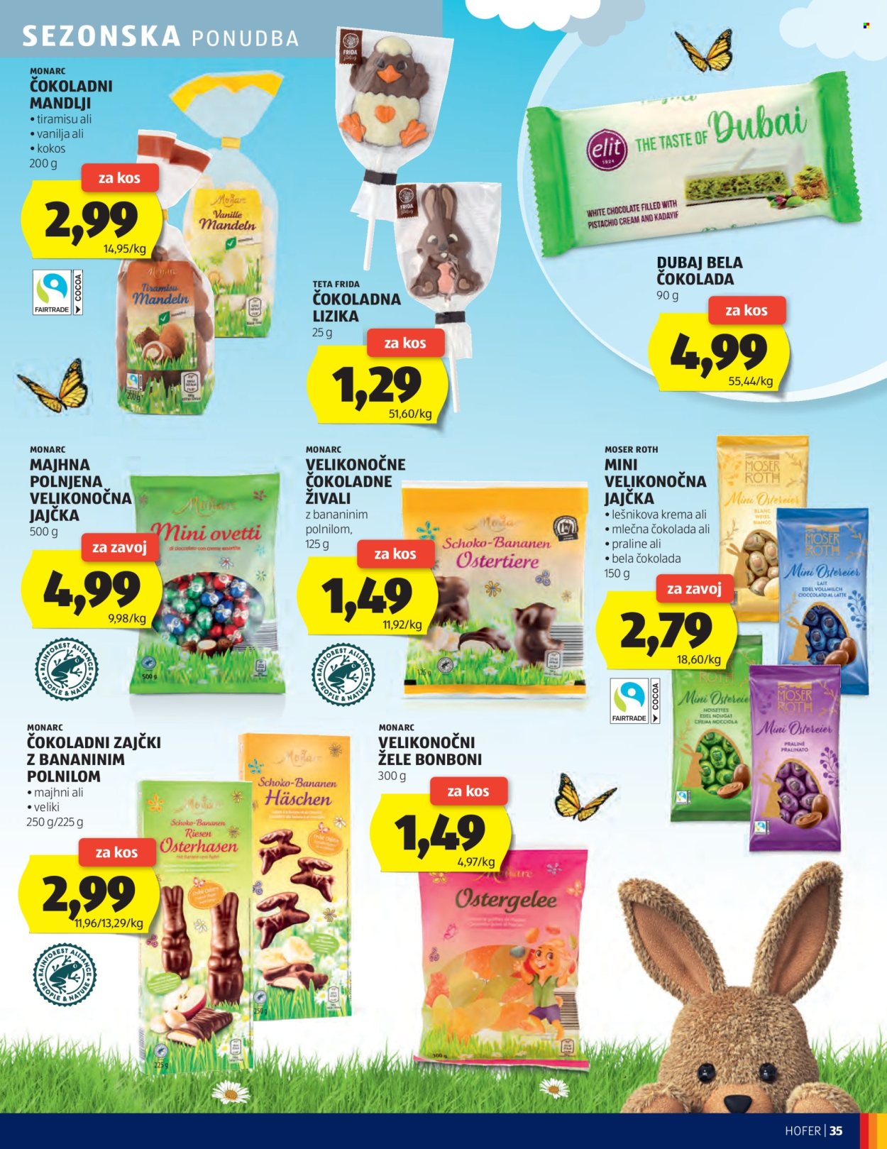 Hofer katalog - 27.3.2025 - 5.4.2025. Stran 35