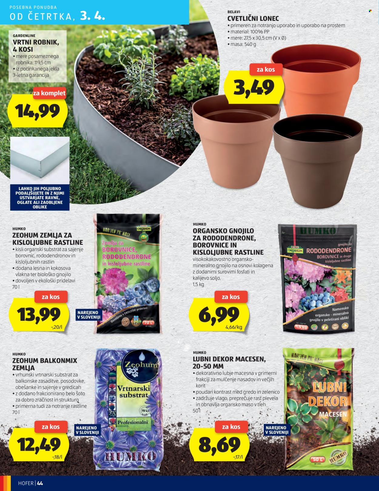 Hofer katalog - 27.3.2025 - 5.4.2025. Stran 44
