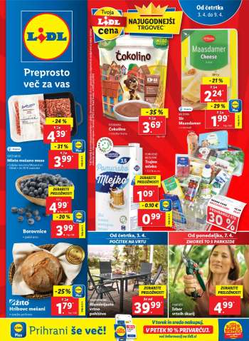 Lidl katalog - 3.4.2025 - 9.4.2025.