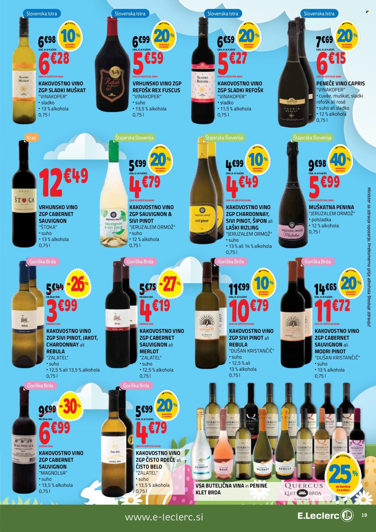 E.Leclerc katalog - 2.4.2025 - 19.4.2025. Stran 19