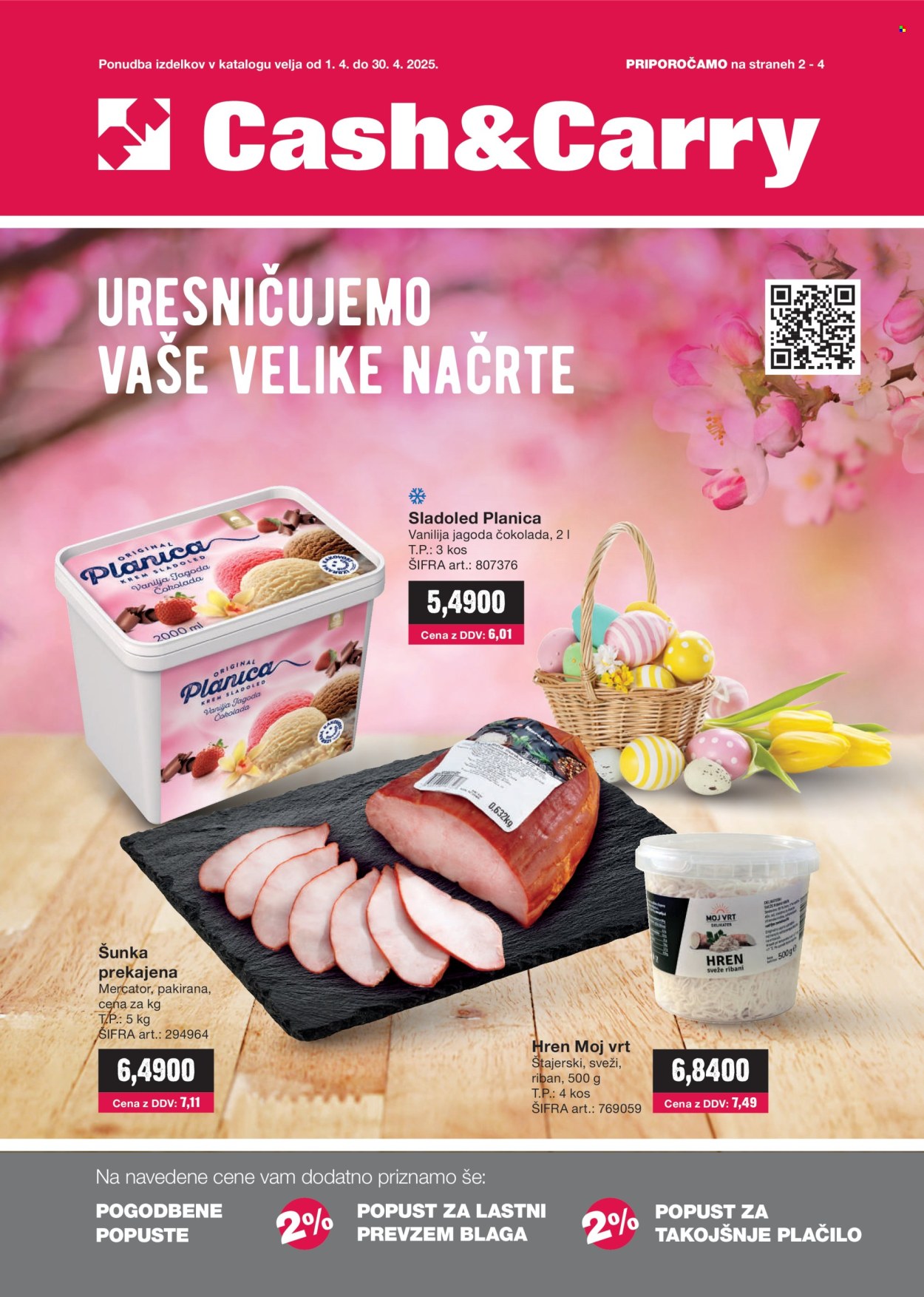 Mercator Cash & Carry katalog - 1.4.2025 - 30.4.2025. Stran 1
