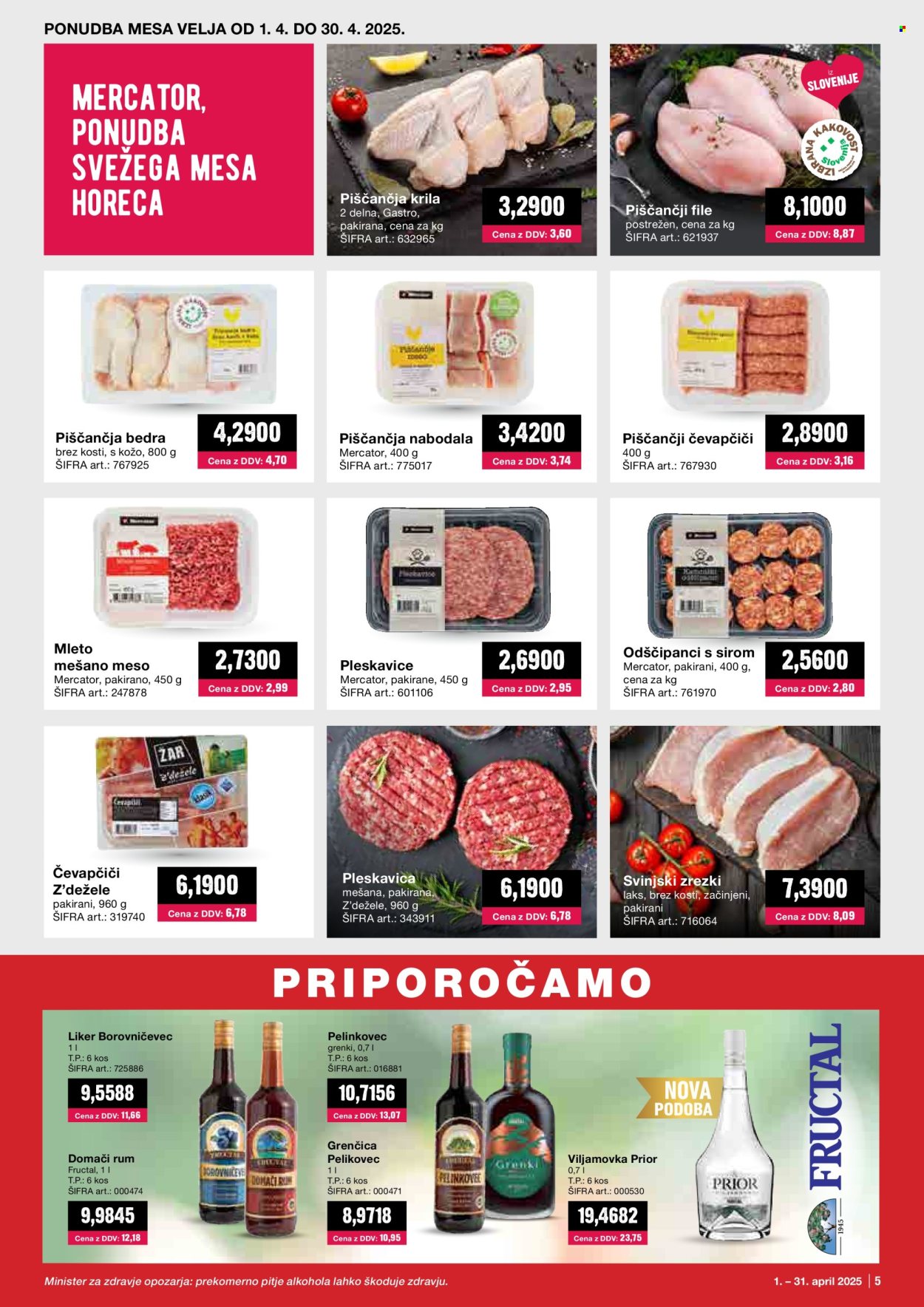 Mercator Cash & Carry katalog - 1.4.2025 - 30.4.2025. Stran 5