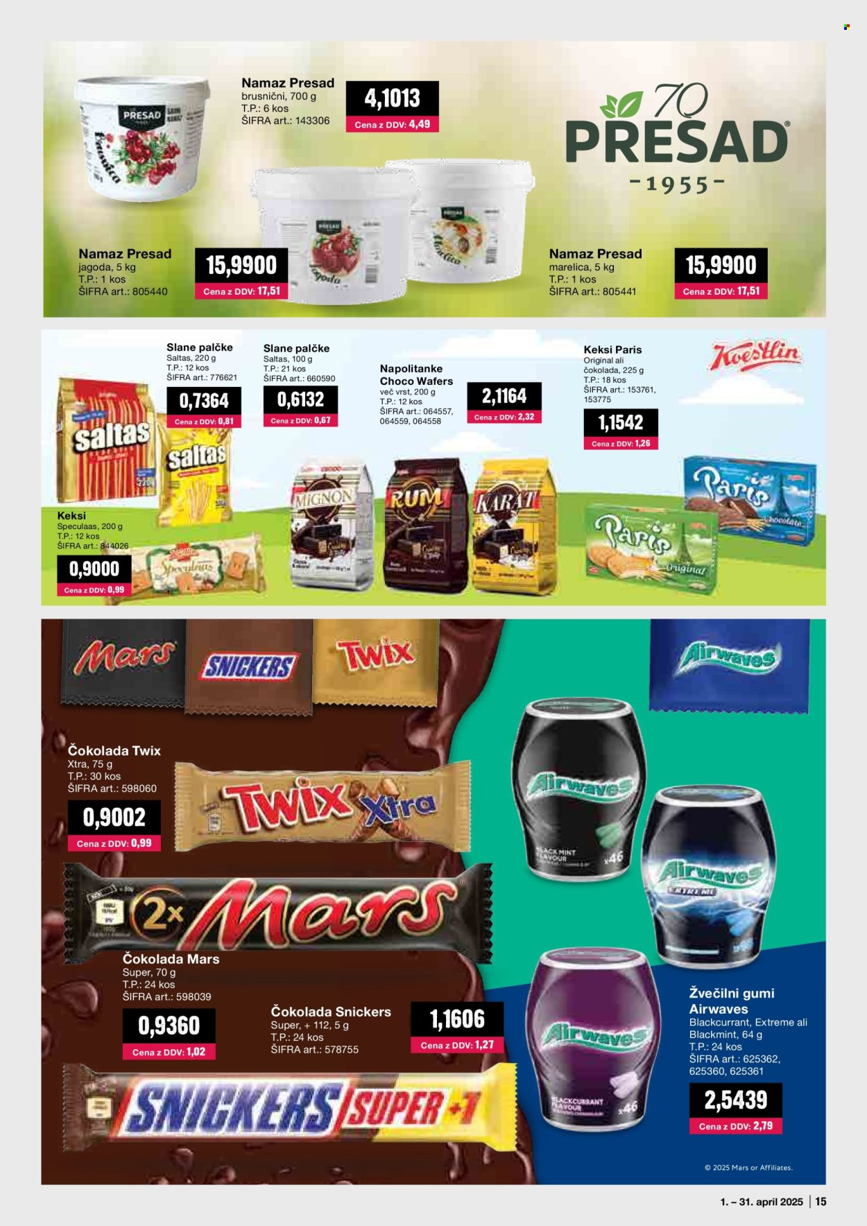 Mercator Cash & Carry katalog - 1.4.2025 - 30.4.2025. Stran 15