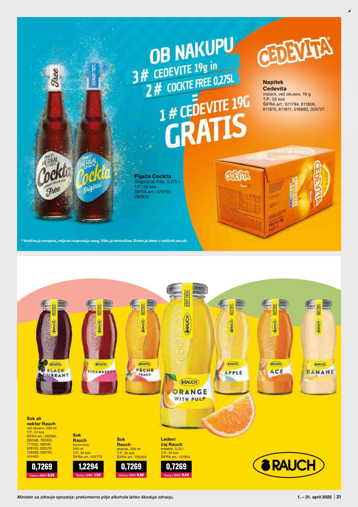 Mercator Cash & Carry katalog - 1.4.2025 - 30.4.2025. Stran 21