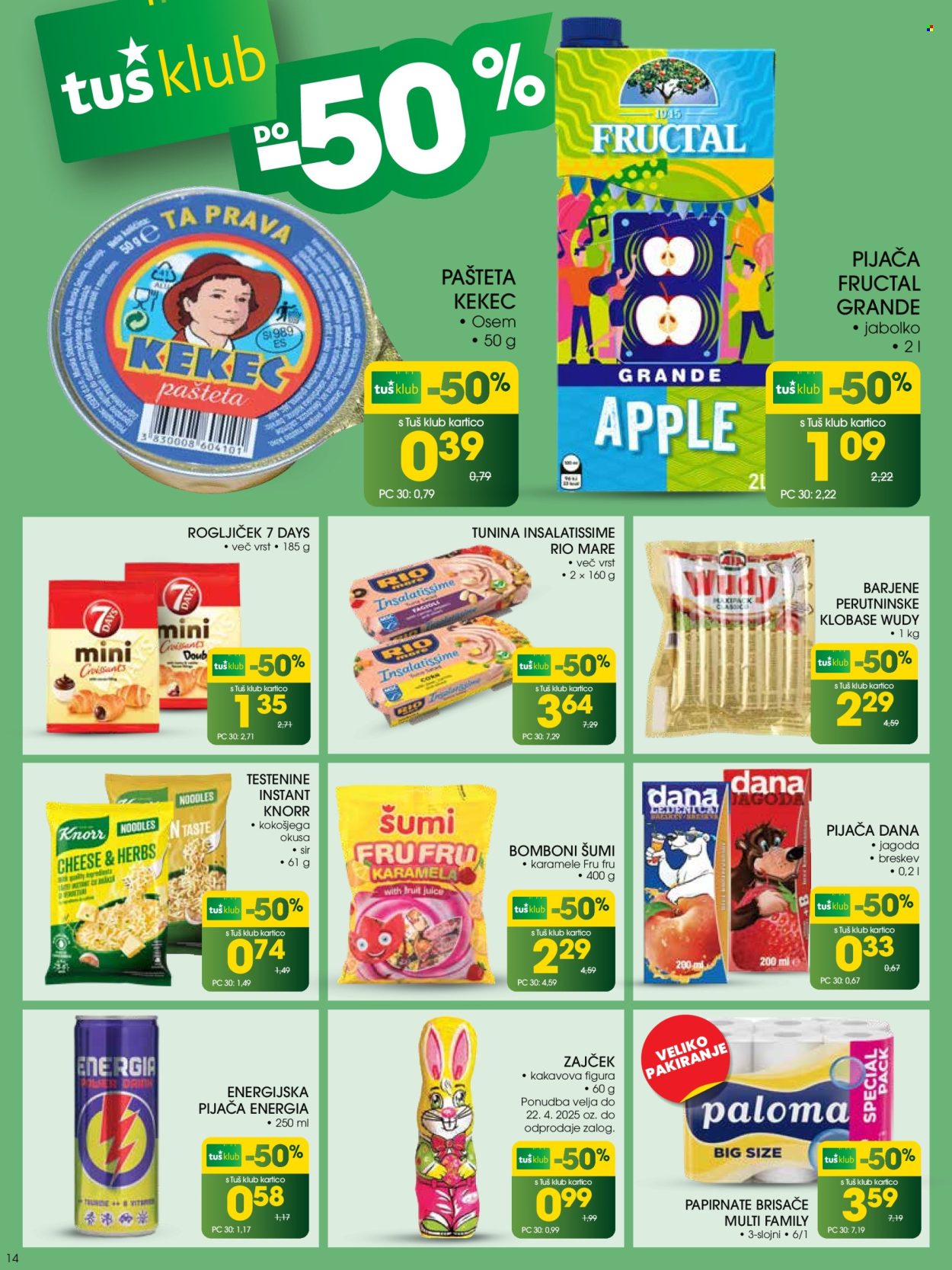 Tuš katalog - 2.4.2025 - 8.4.2025. Stran 14