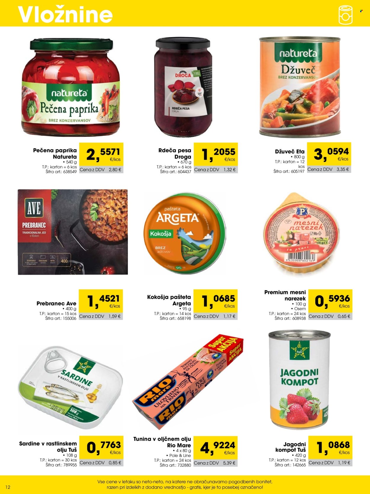 Tuš Cash & Carry katalog - 1.4.2025 - 30.4.2025. Stran 12