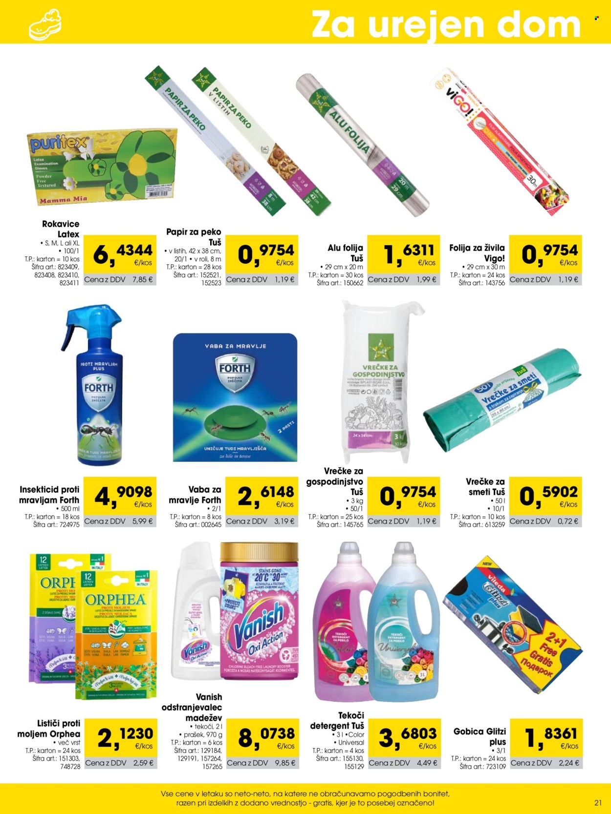 Tuš Cash & Carry katalog - 1.4.2025 - 30.4.2025. Stran 21