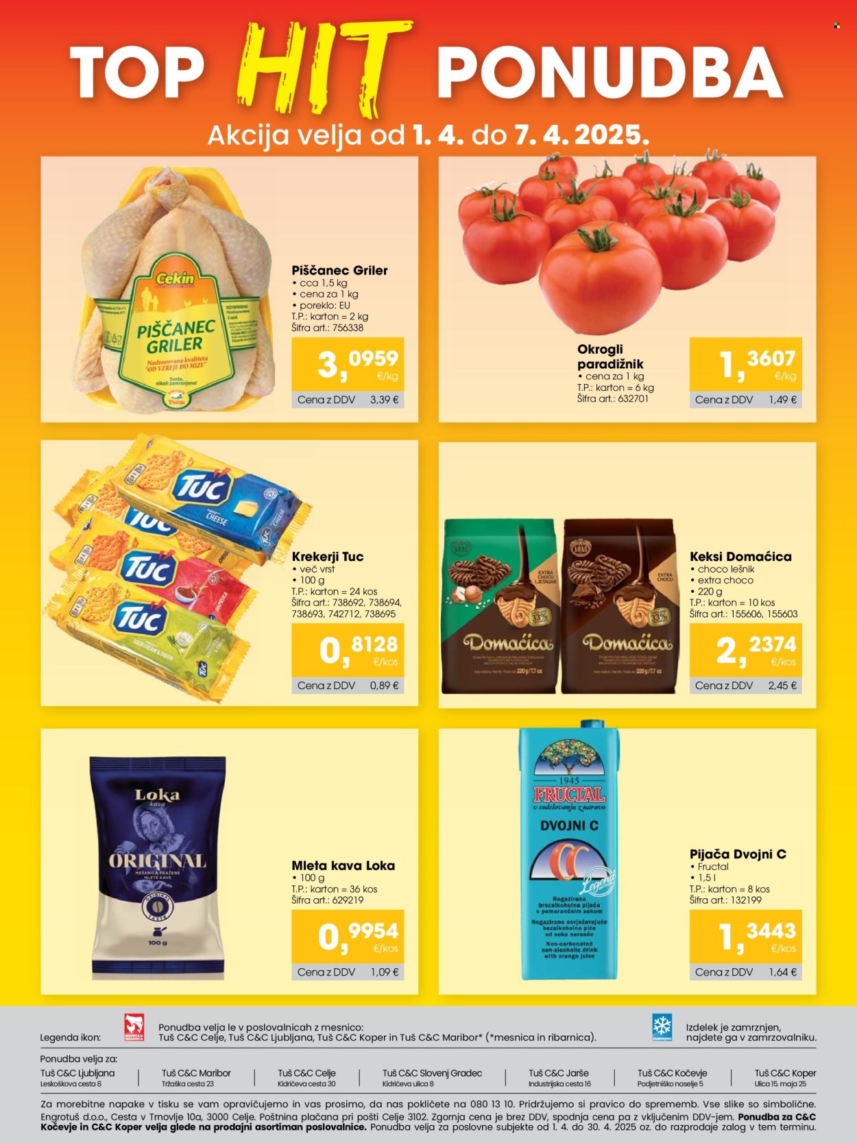 Tuš Cash & Carry katalog - 1.4.2025 - 30.4.2025. Stran 24