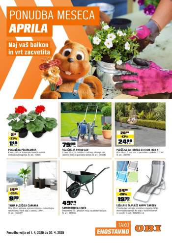 OBI katalog - 1.4.2025 - 30.4.2025.