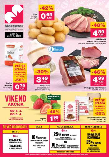 Mercator katalog - 3.4.2025 - 9.4.2025.