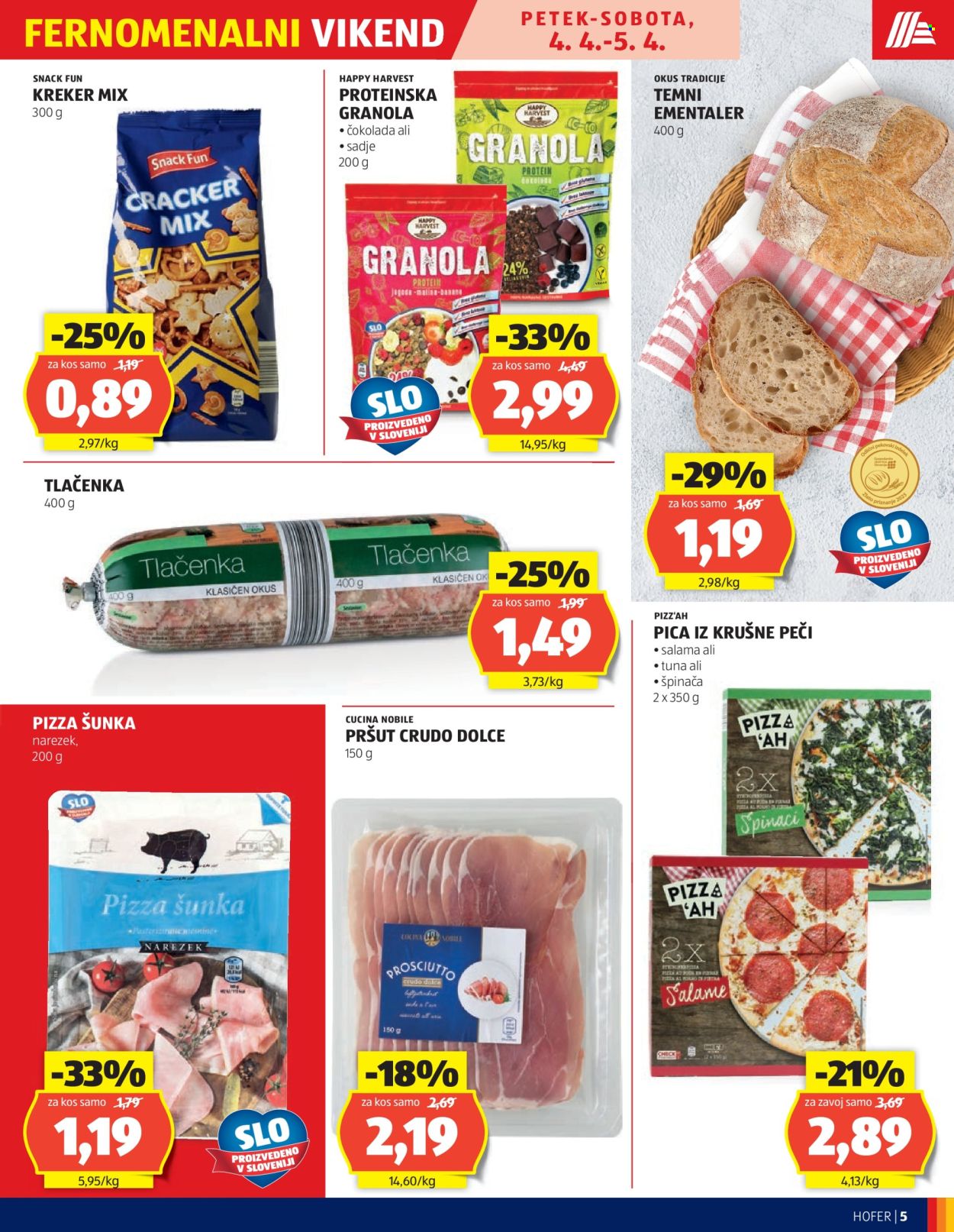 Hofer katalog - 3.4.2025 - 12.4.2025. Stran 5
