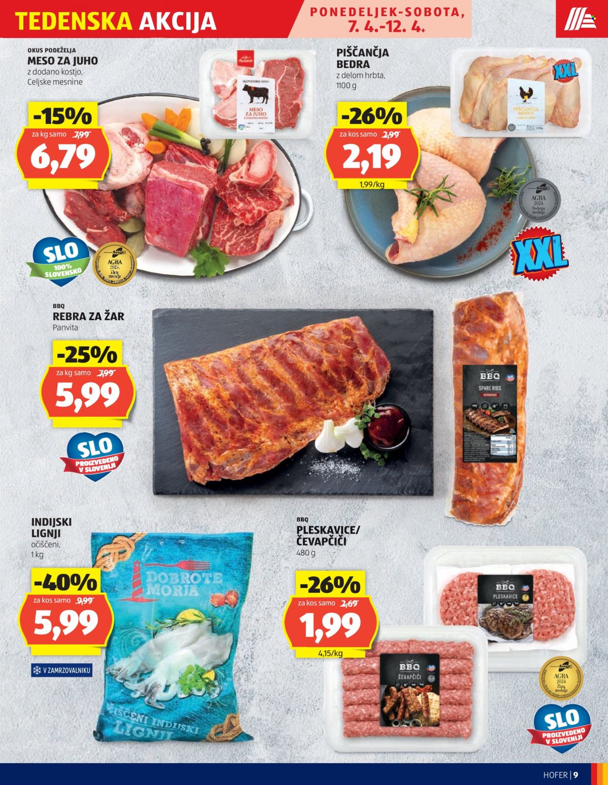 Hofer katalog - 3.4.2025 - 12.4.2025. Stran 9