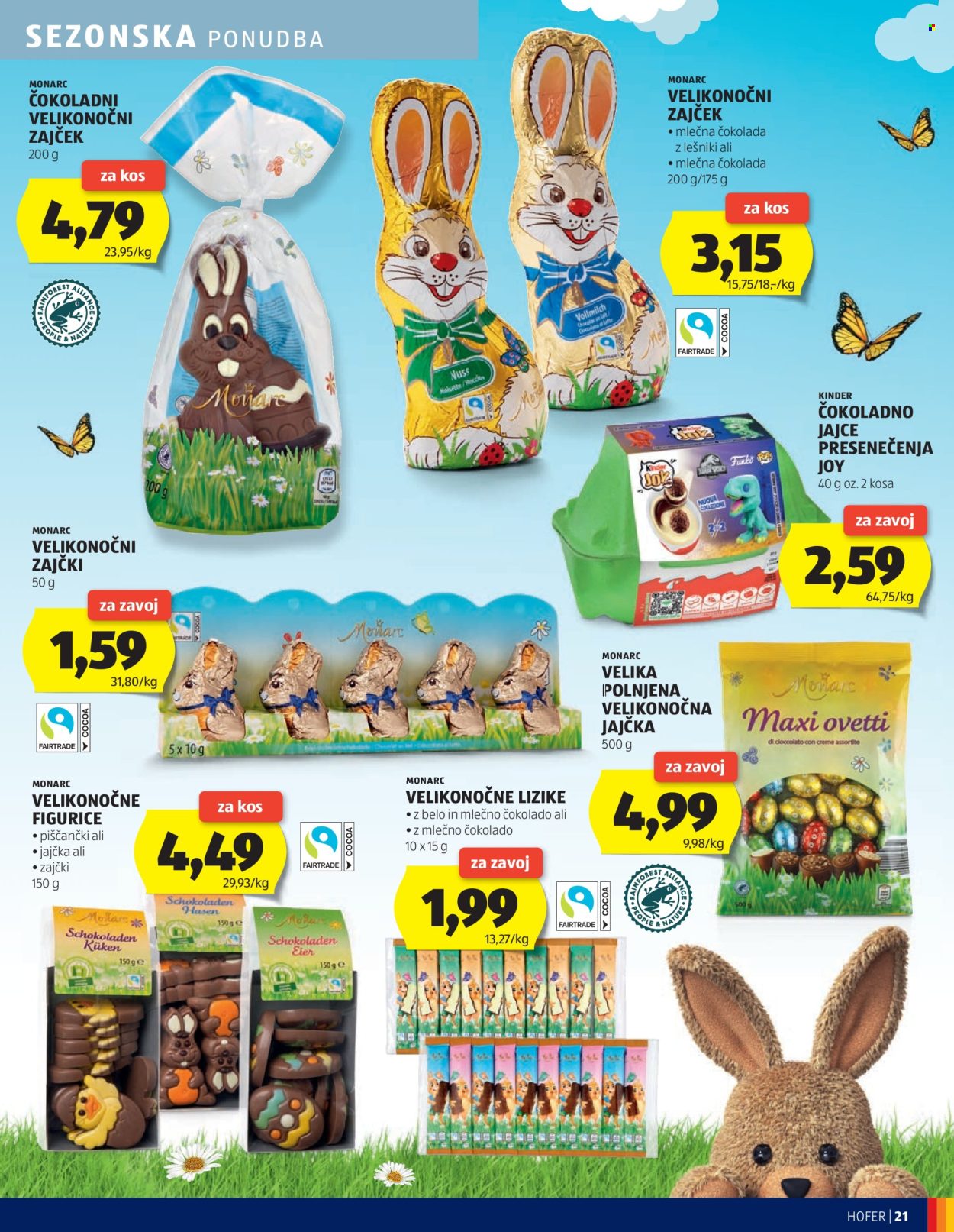 Hofer katalog - 3.4.2025 - 12.4.2025. Stran 21