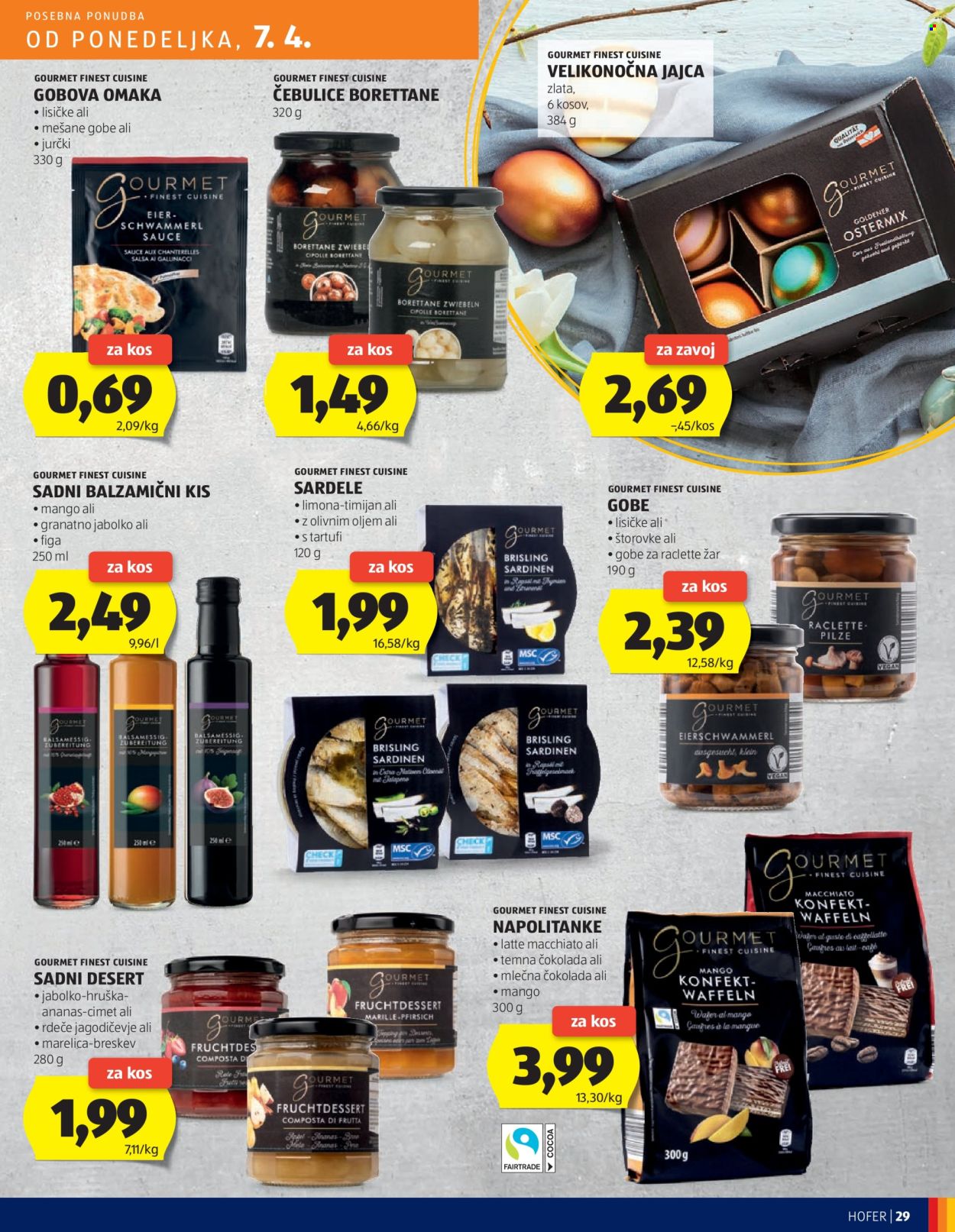 Hofer katalog - 3.4.2025 - 12.4.2025. Stran 29