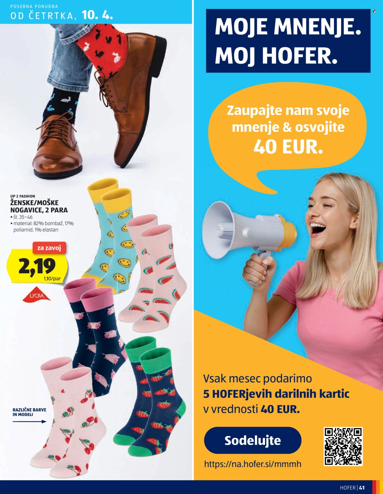 Hofer katalog - 3.4.2025 - 12.4.2025. Stran 41