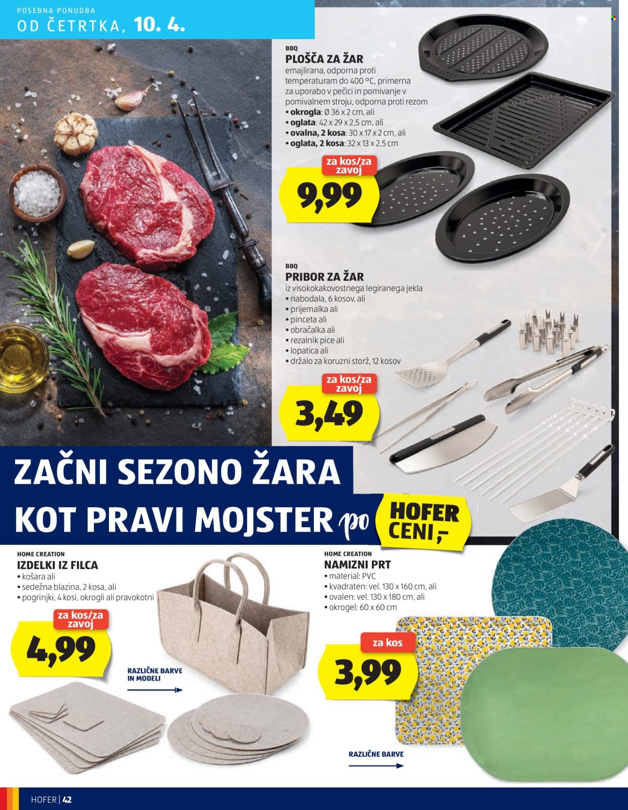 Hofer katalog - 3.4.2025 - 12.4.2025. Stran 42