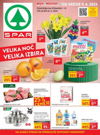 SPAR katalog - 9.4.2025 - 22.4.2025.