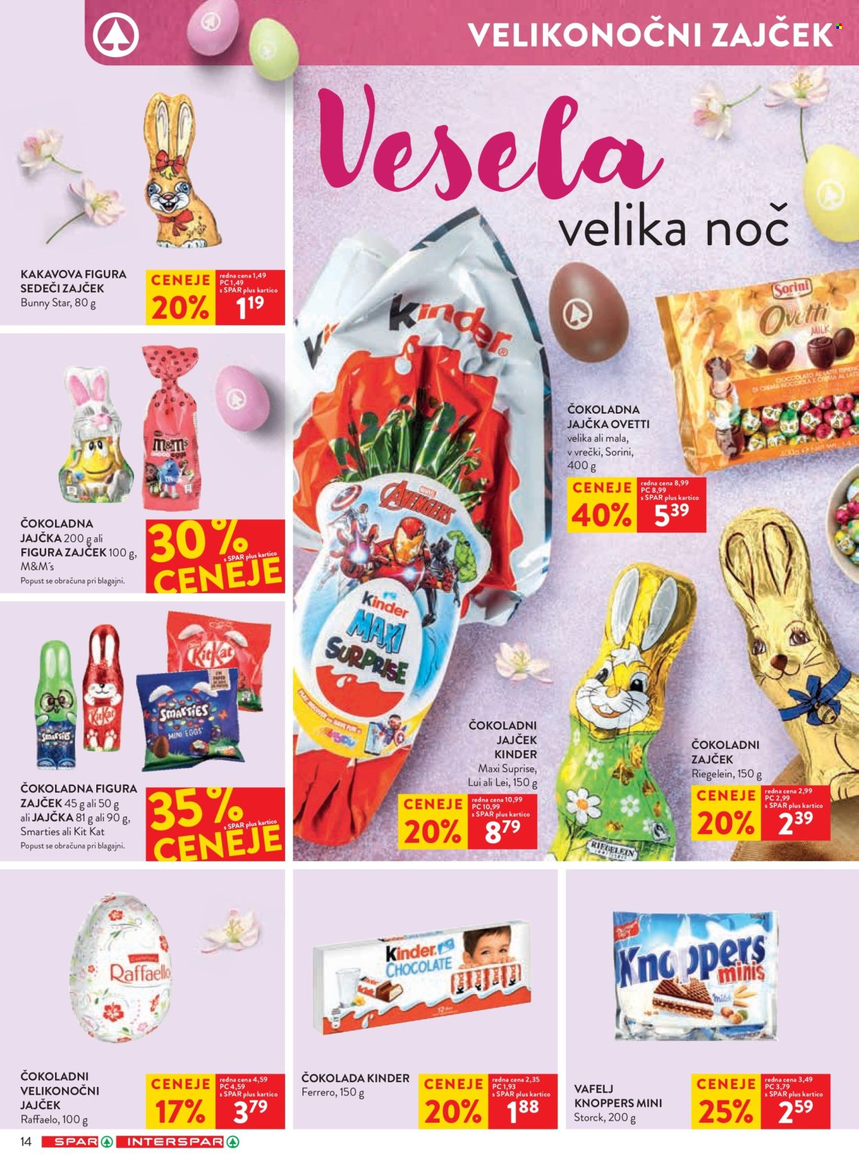 SPAR katalog - 9.4.2025 - 22.4.2025. Stran 14