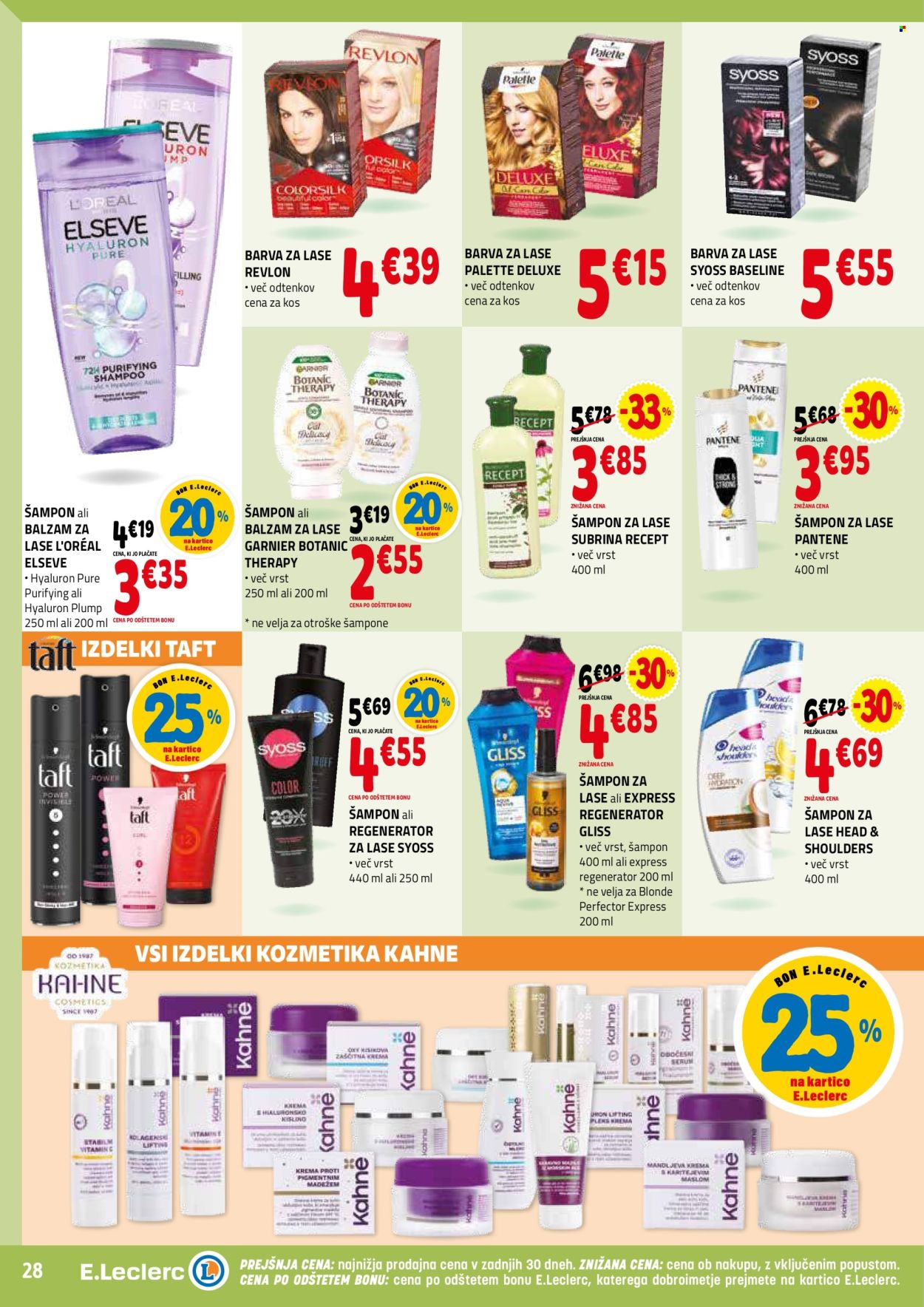 E.Leclerc katalog - 9.4.2025 - 19.4.2025. Stran 28