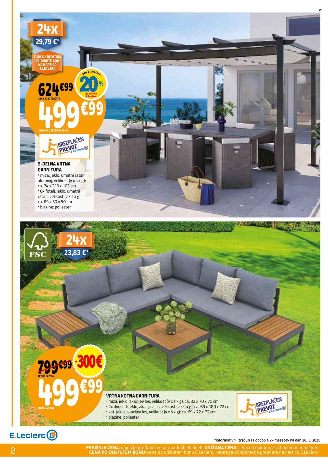 E.Leclerc katalog - 9.4.2025 - 24.5.2025. Stran 2