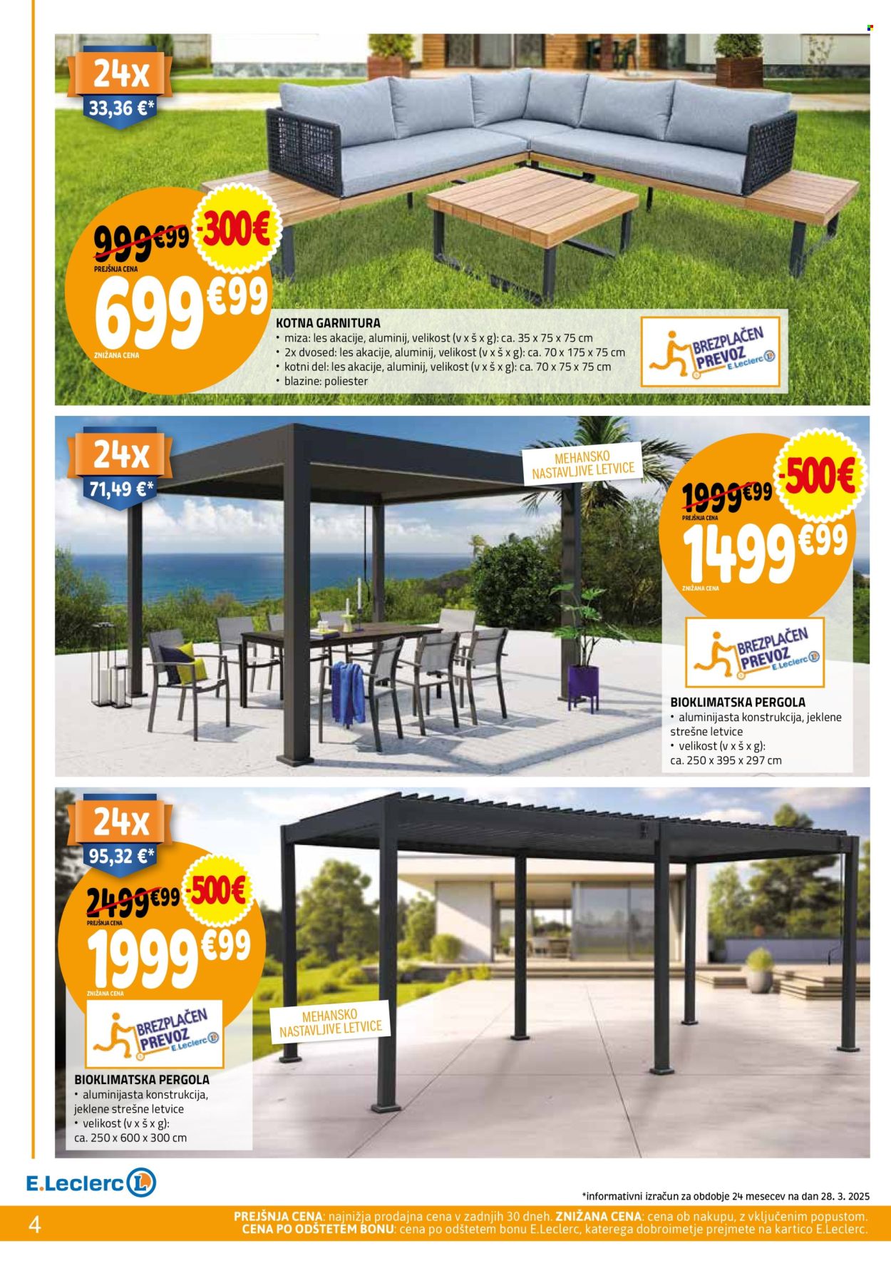 E.Leclerc katalog - 9.4.2025 - 24.5.2025. Stran 4