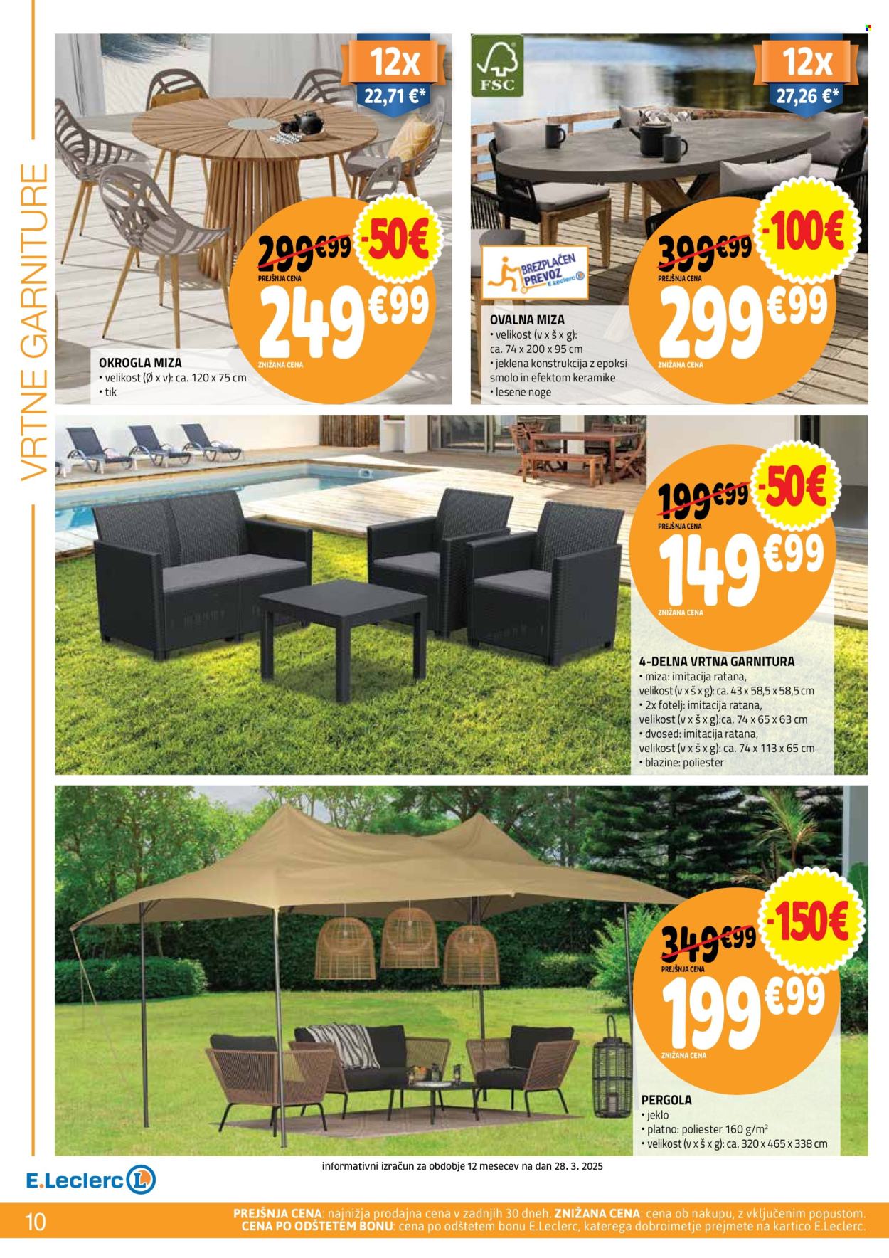 E.Leclerc katalog - 9.4.2025 - 24.5.2025. Stran 10