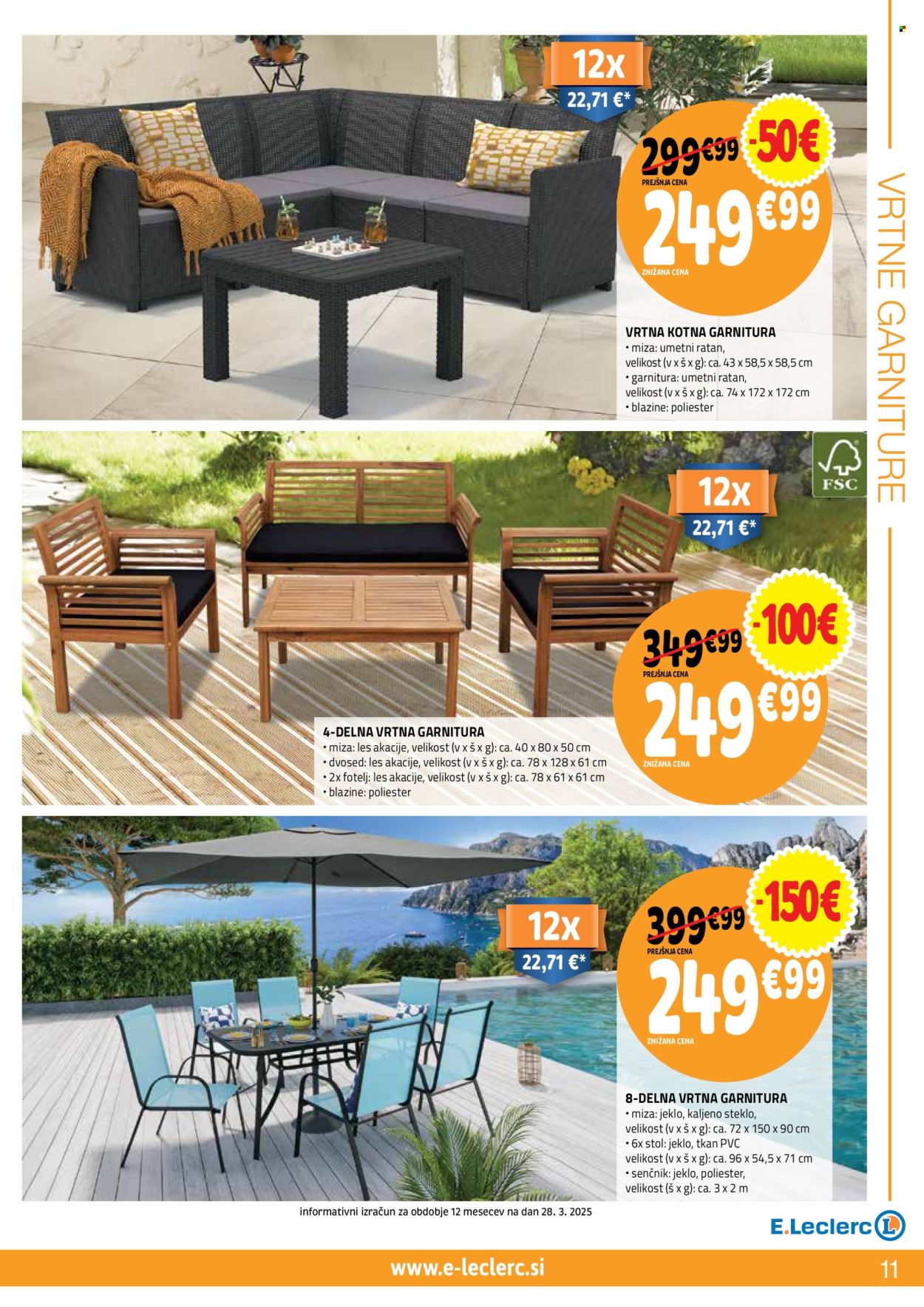 E.Leclerc katalog - 9.4.2025 - 24.5.2025. Stran 11