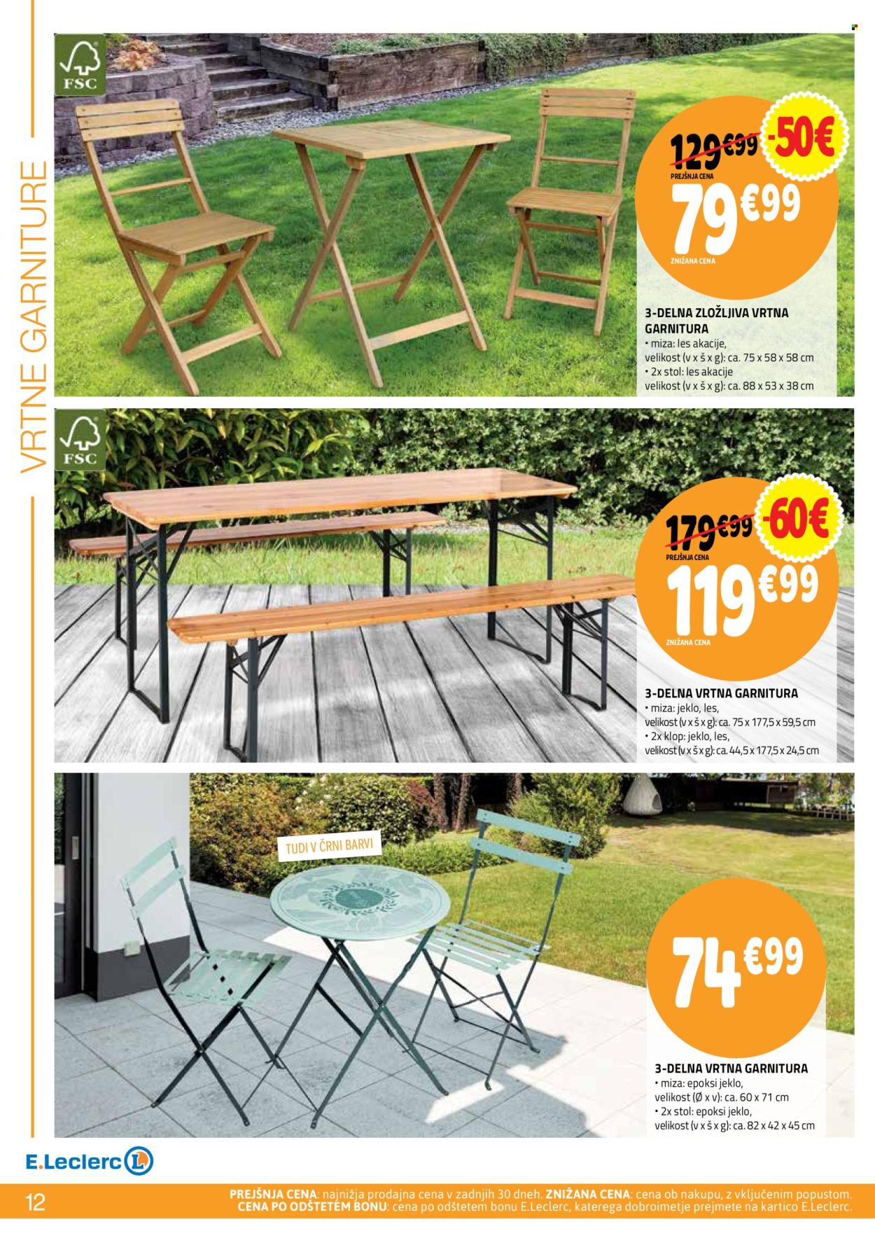 E.Leclerc katalog - 9.4.2025 - 24.5.2025. Stran 12