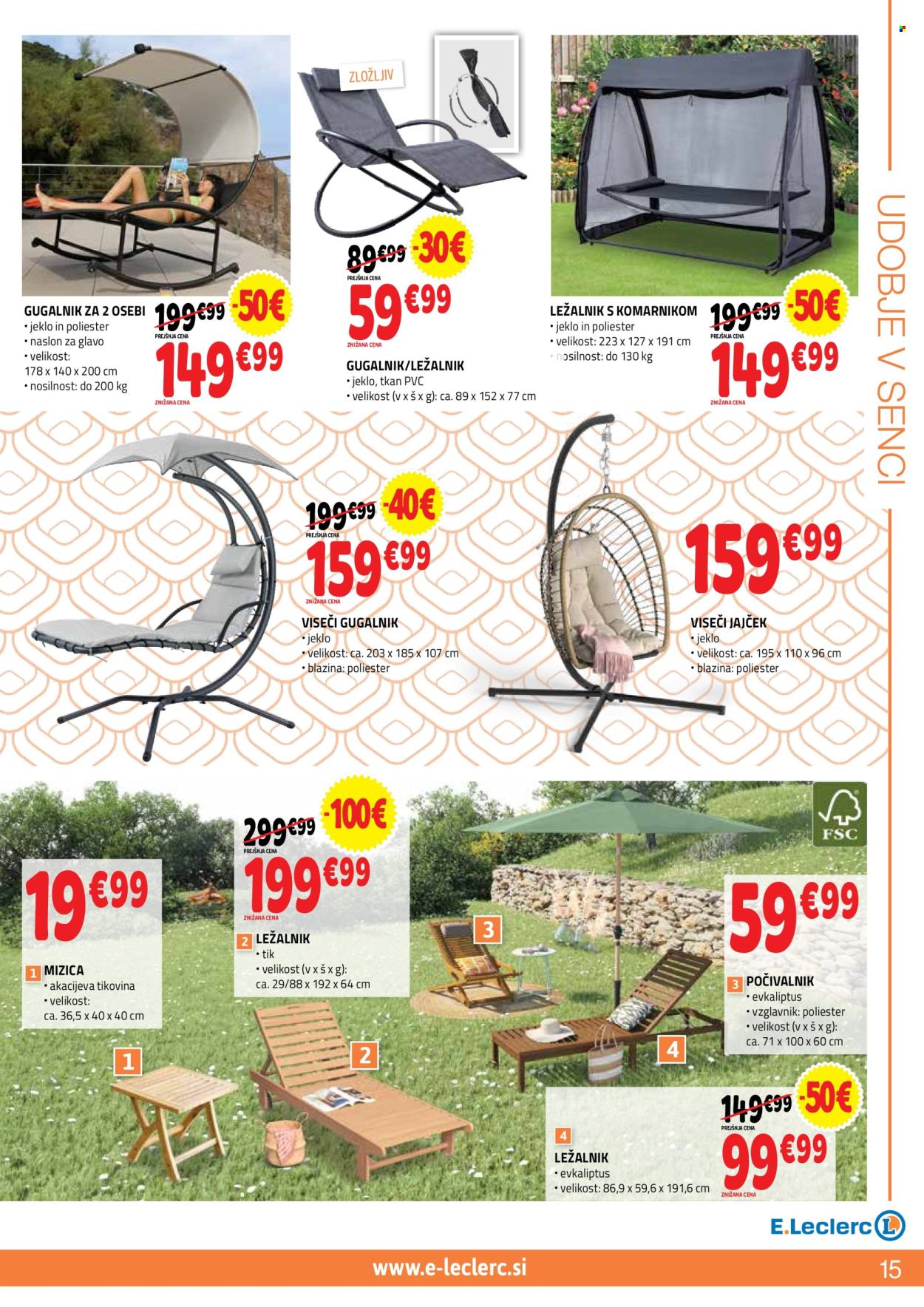 E.Leclerc katalog - 9.4.2025 - 24.5.2025. Stran 15