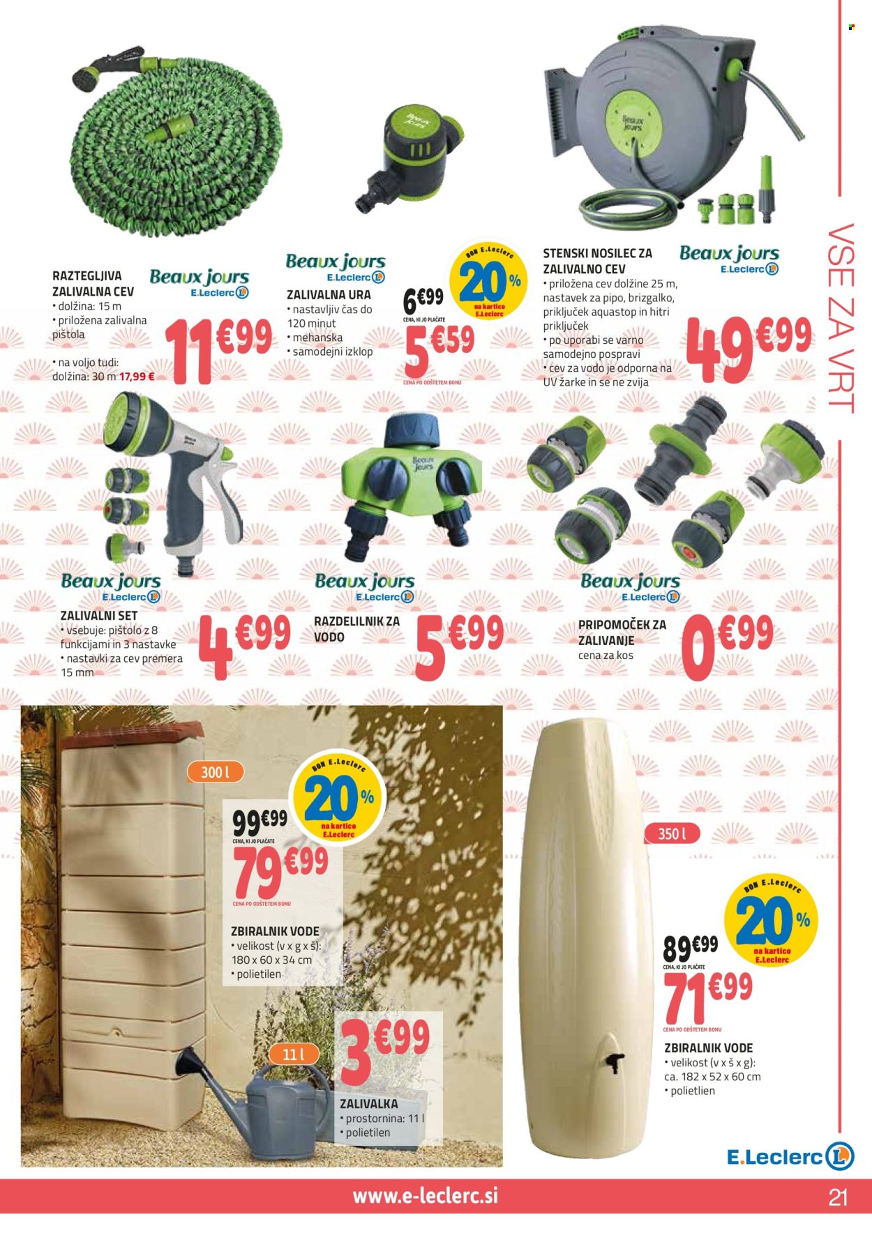 E.Leclerc katalog - 9.4.2025 - 24.5.2025. Stran 21