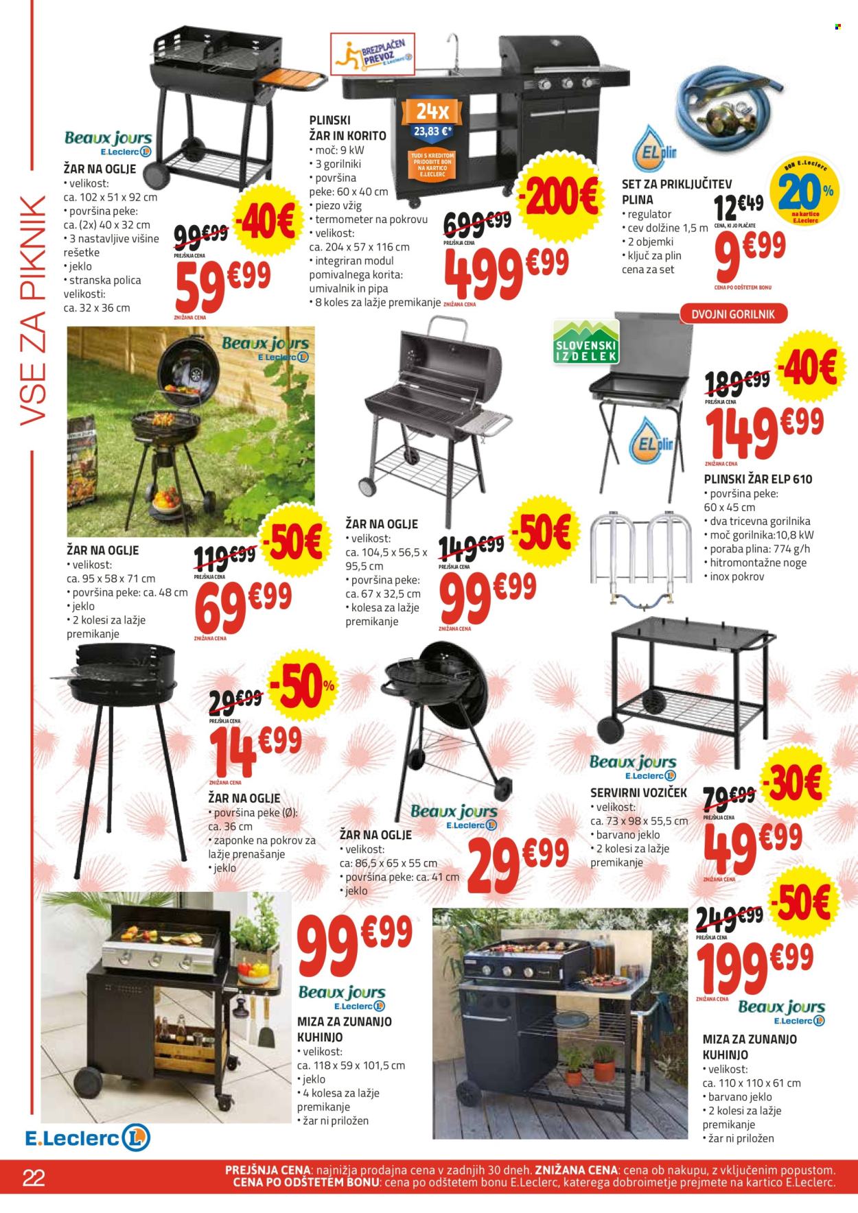 E.Leclerc katalog - 9.4.2025 - 24.5.2025. Stran 22