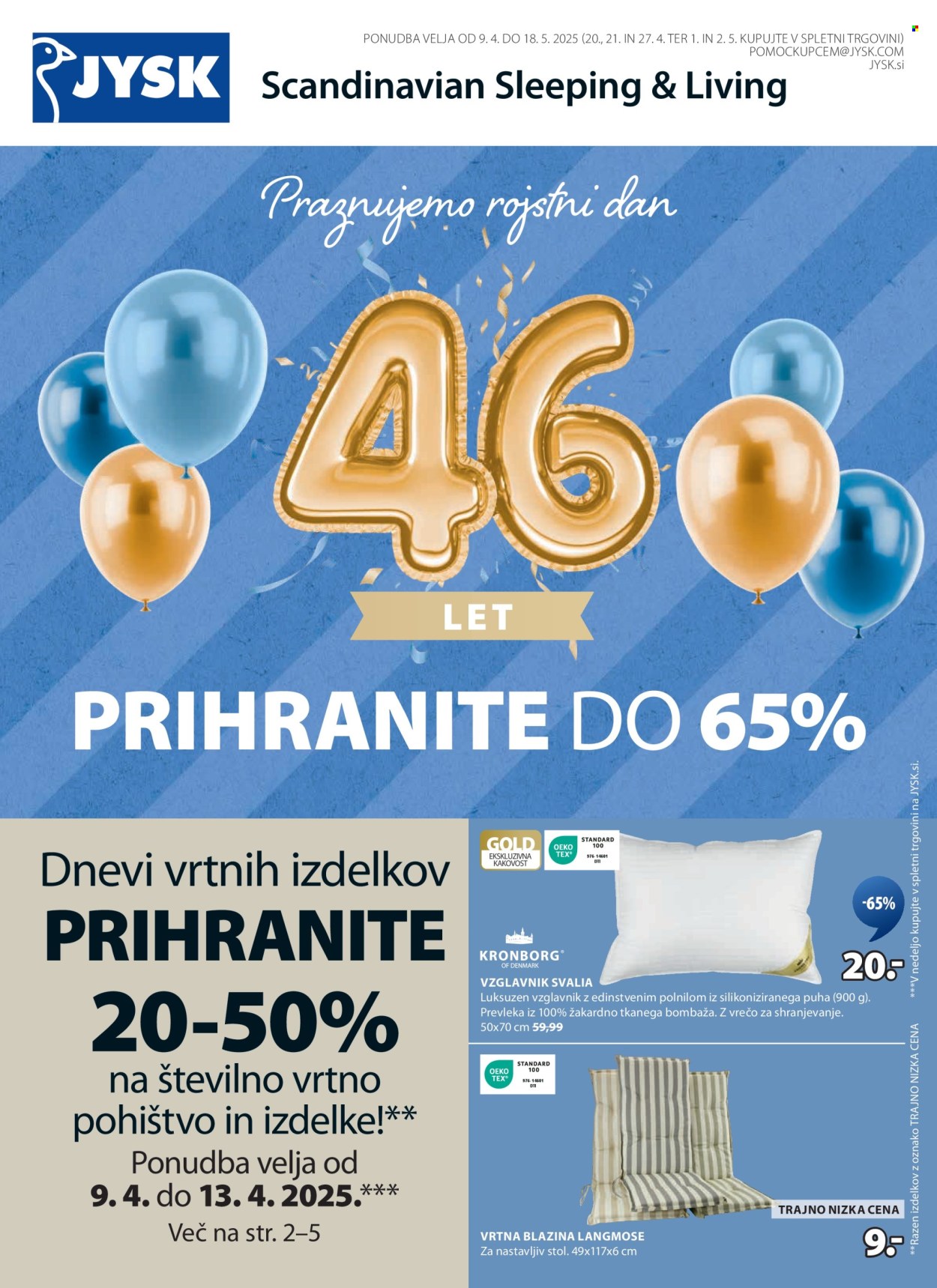 JYSK katalog. Stran 1