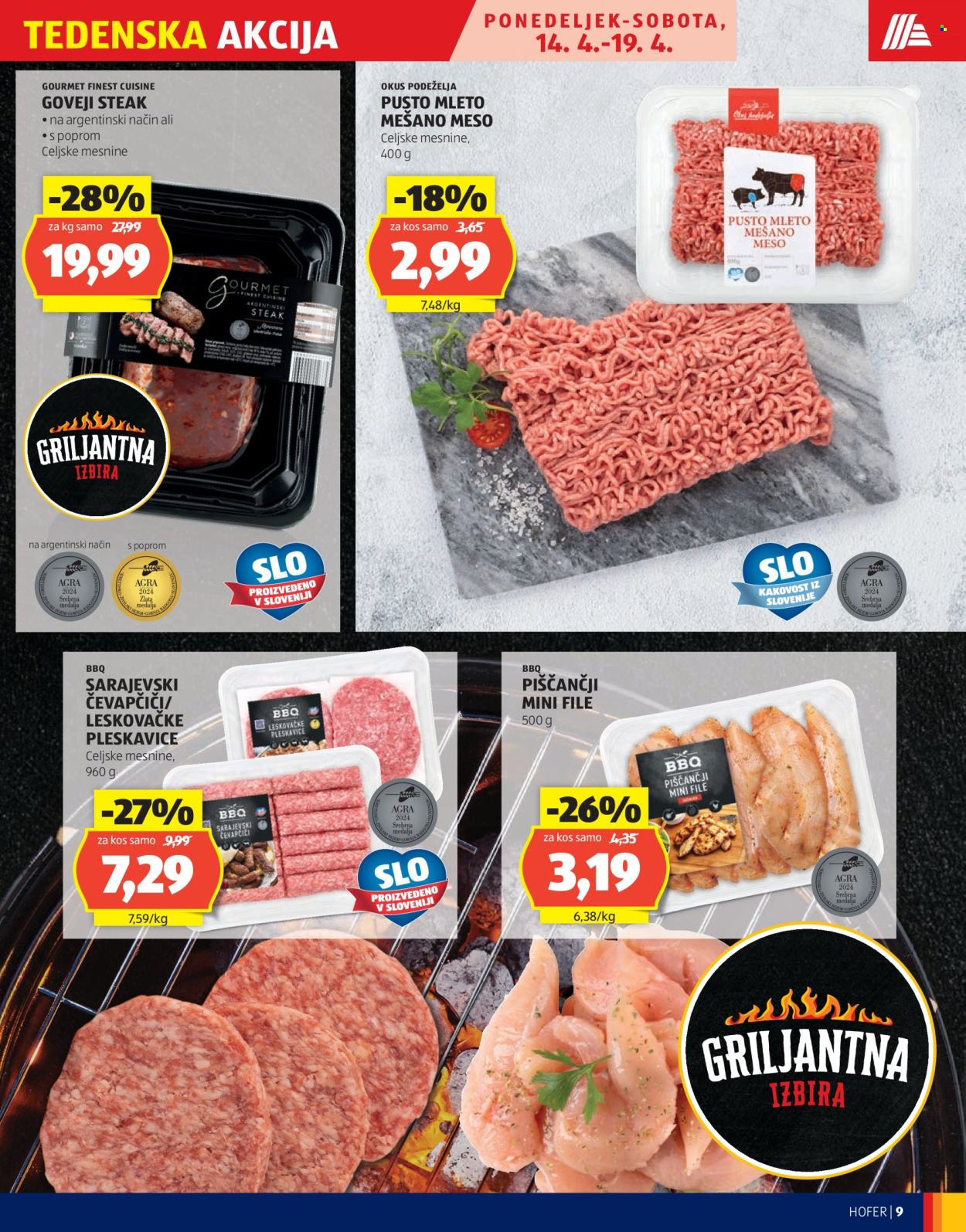 Hofer katalog - 10.4.2025 - 19.4.2025. Stran 9
