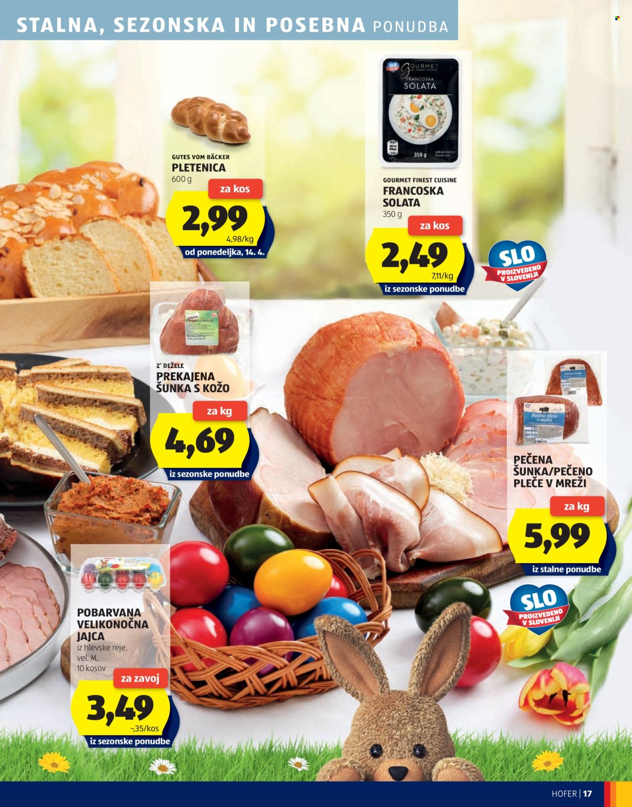Hofer katalog - 10.4.2025 - 19.4.2025. Stran 17