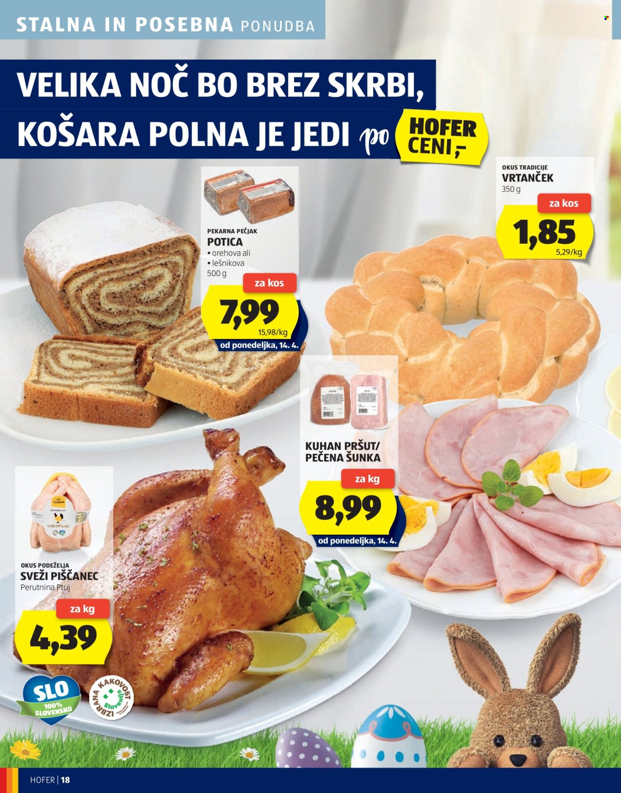 Hofer katalog - 10.4.2025 - 19.4.2025. Stran 18