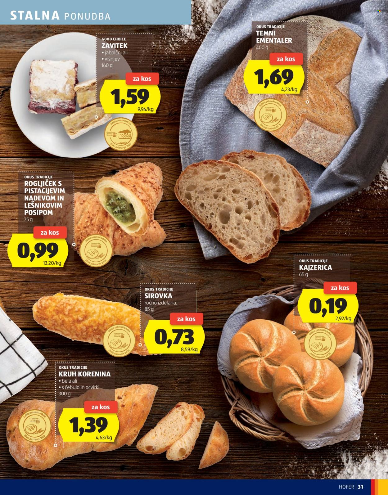 Hofer katalog - 10.4.2025 - 19.4.2025. Stran 31