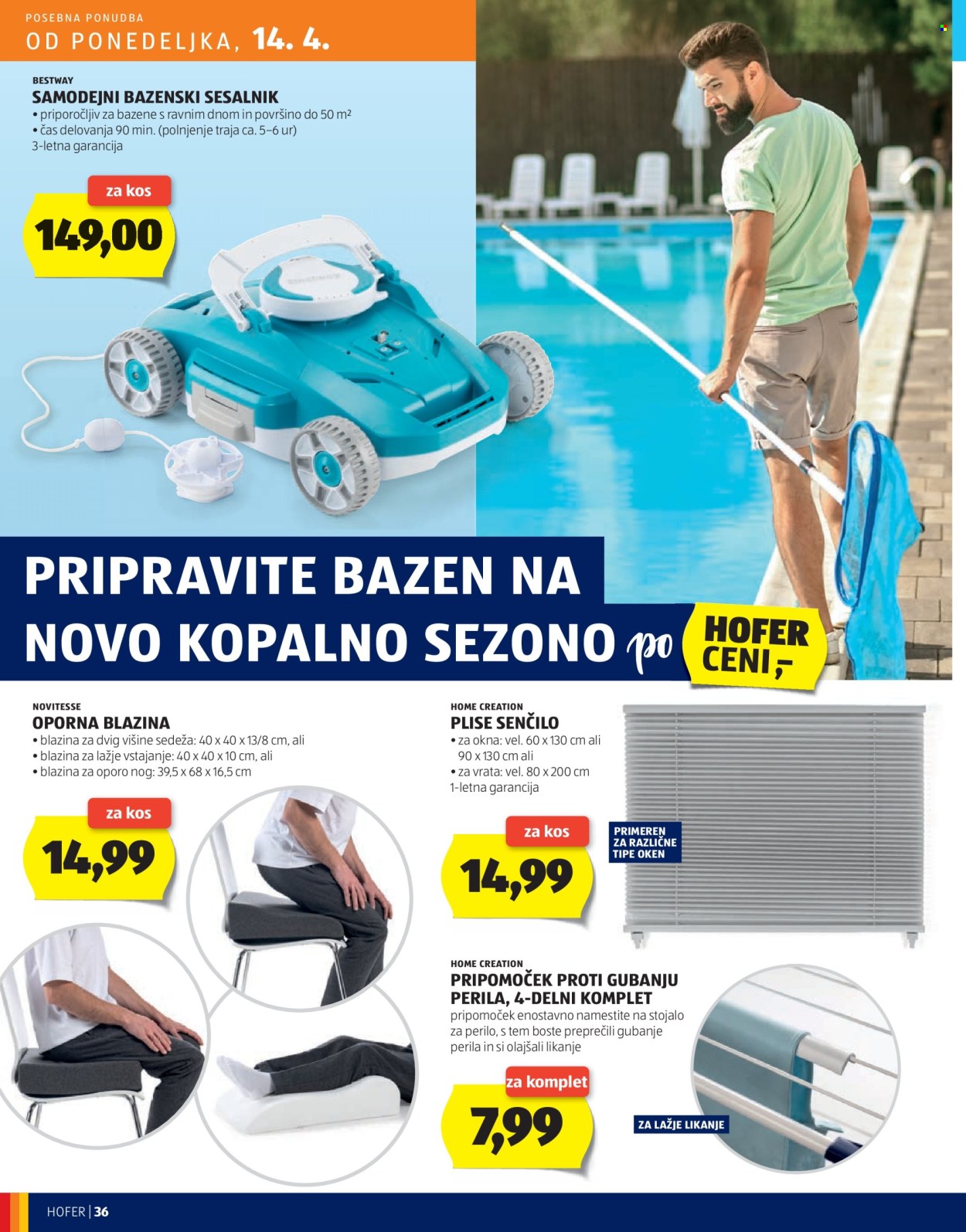 Hofer katalog - 10.4.2025 - 19.4.2025. Stran 36