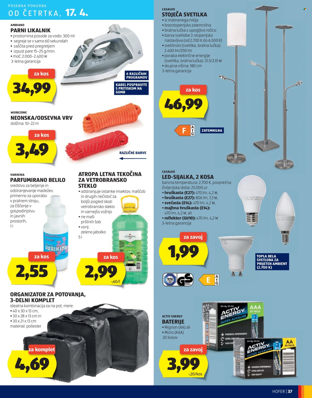 Hofer katalog - 10.4.2025 - 19.4.2025. Stran 37