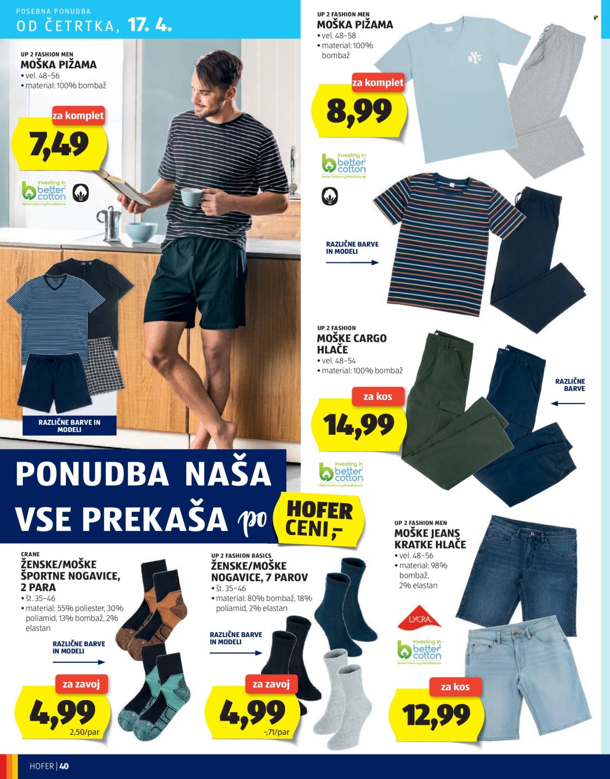 Hofer katalog - 10.4.2025 - 19.4.2025. Stran 40