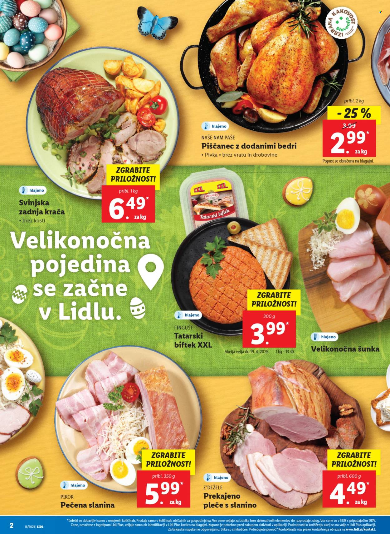 Lidl katalog - 17.4.2025 - 23.4.2025. Stran 2