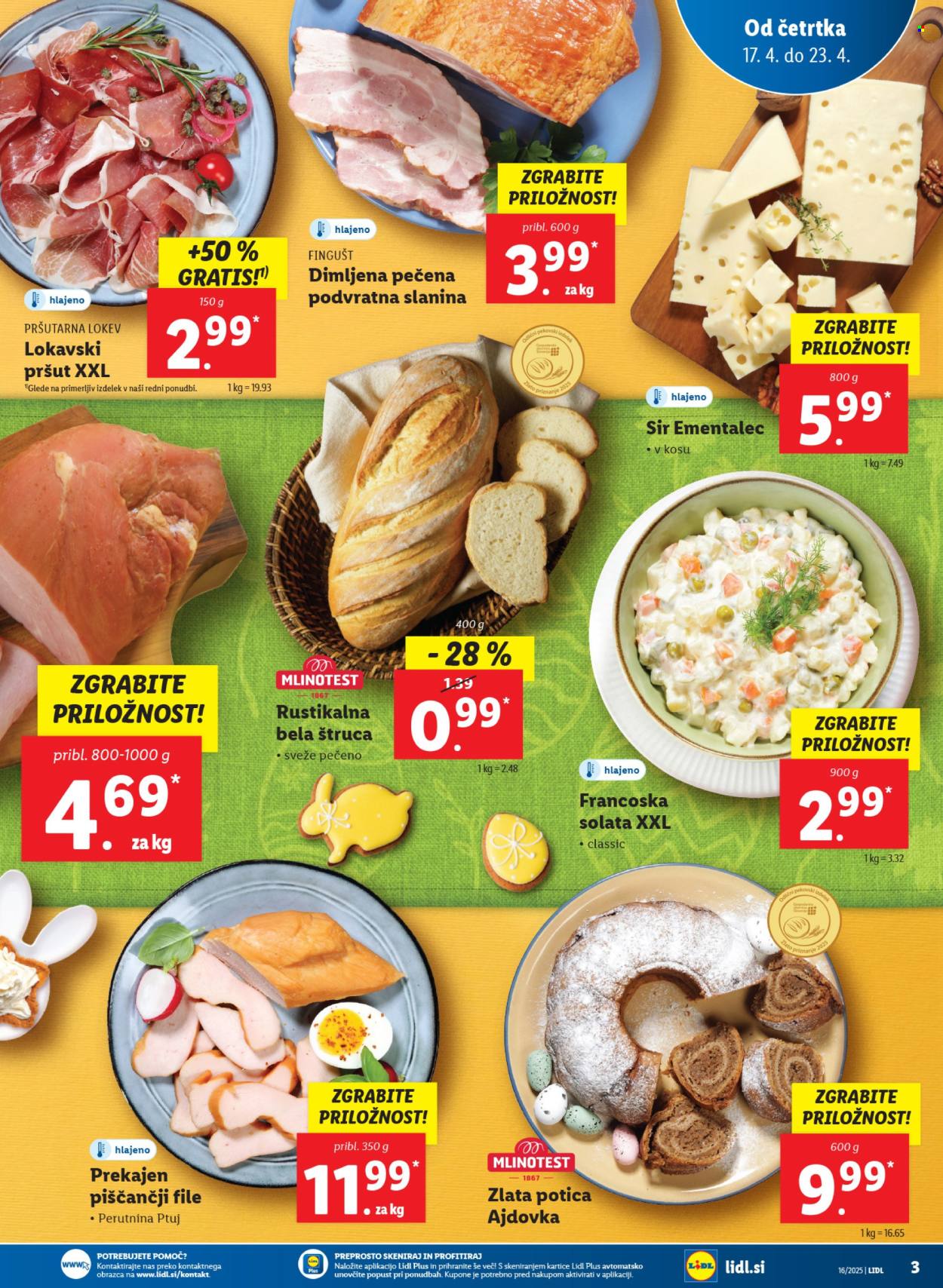 Lidl katalog - 17.4.2025 - 23.4.2025. Stran 3