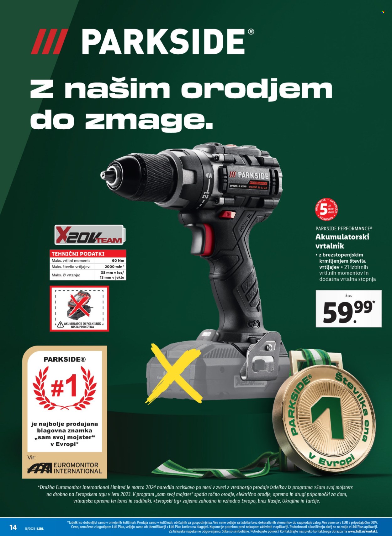 Lidl katalog - 17.4.2025 - 23.4.2025. Stran 34