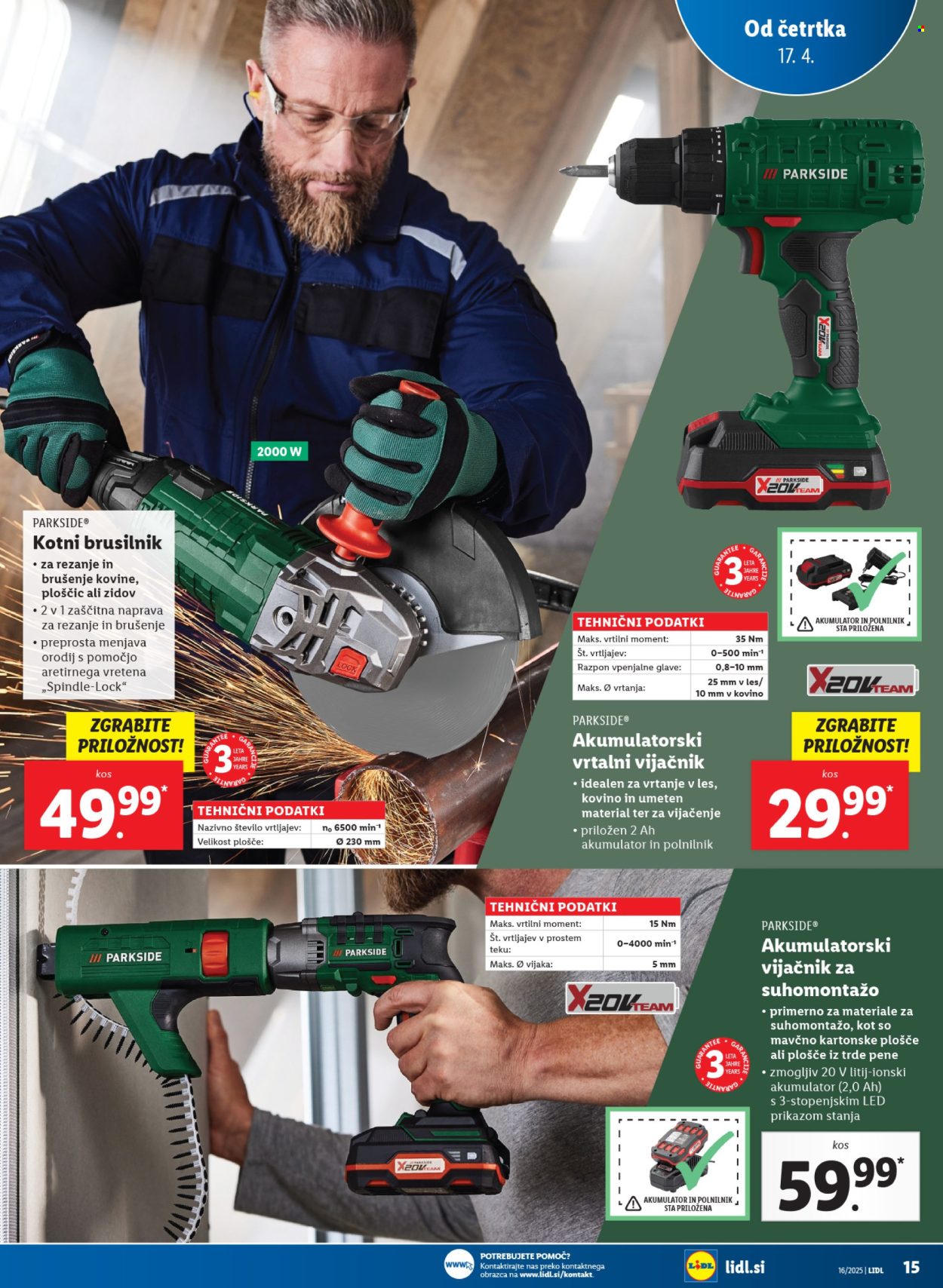 Lidl katalog - 17.4.2025 - 23.4.2025. Stran 35