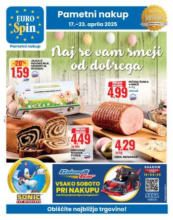 EuroSpin katalog - 17.4.2025 - 23.4.2025.