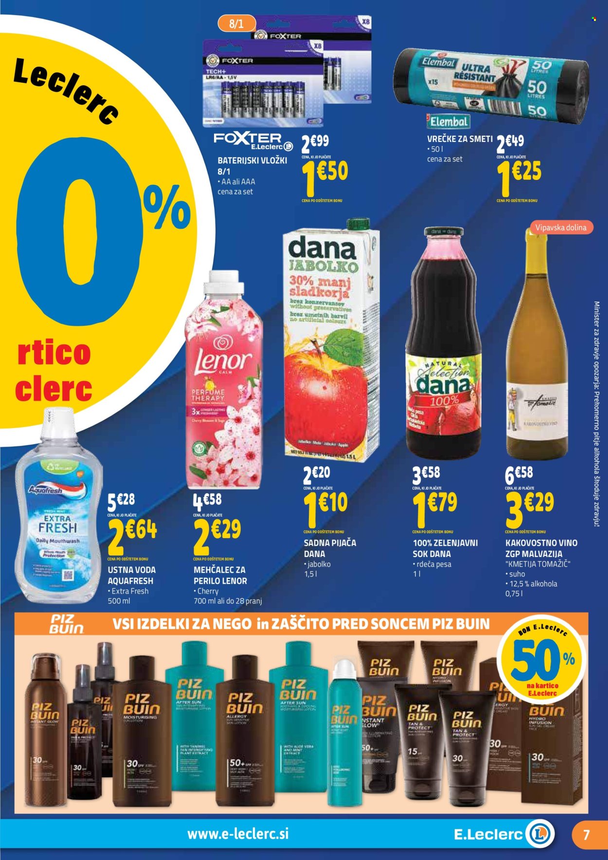 E.Leclerc katalog - 16.4.2025 - 26.4.2025. Stran 7