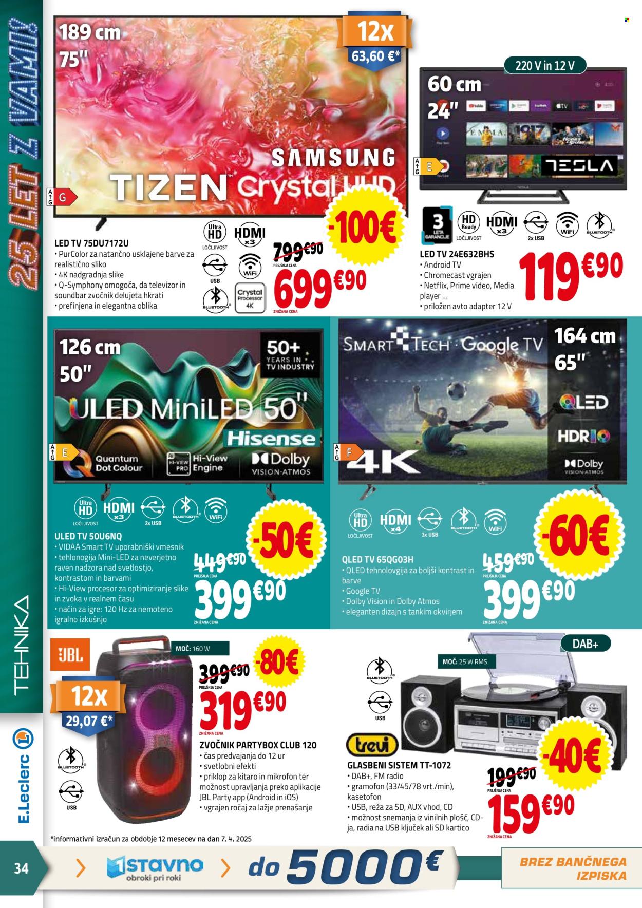 E.Leclerc katalog - 16.4.2025 - 26.4.2025. Stran 34