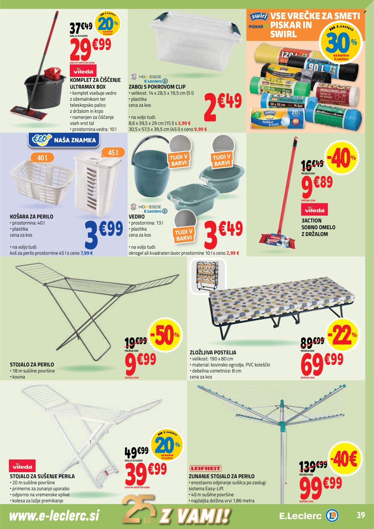 E.Leclerc katalog - 16.4.2025 - 26.4.2025. Stran 39