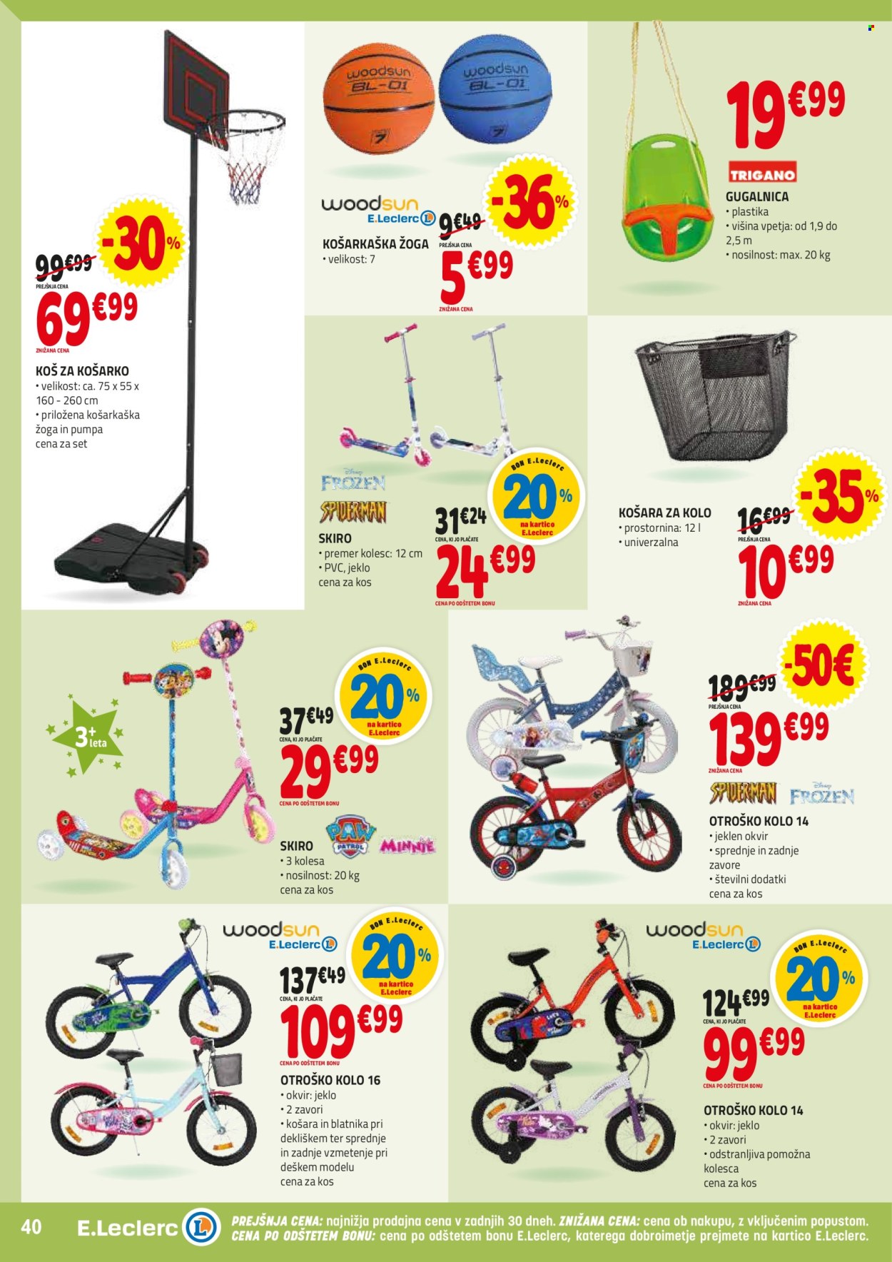 E.Leclerc katalog - 16.4.2025 - 26.4.2025. Stran 40