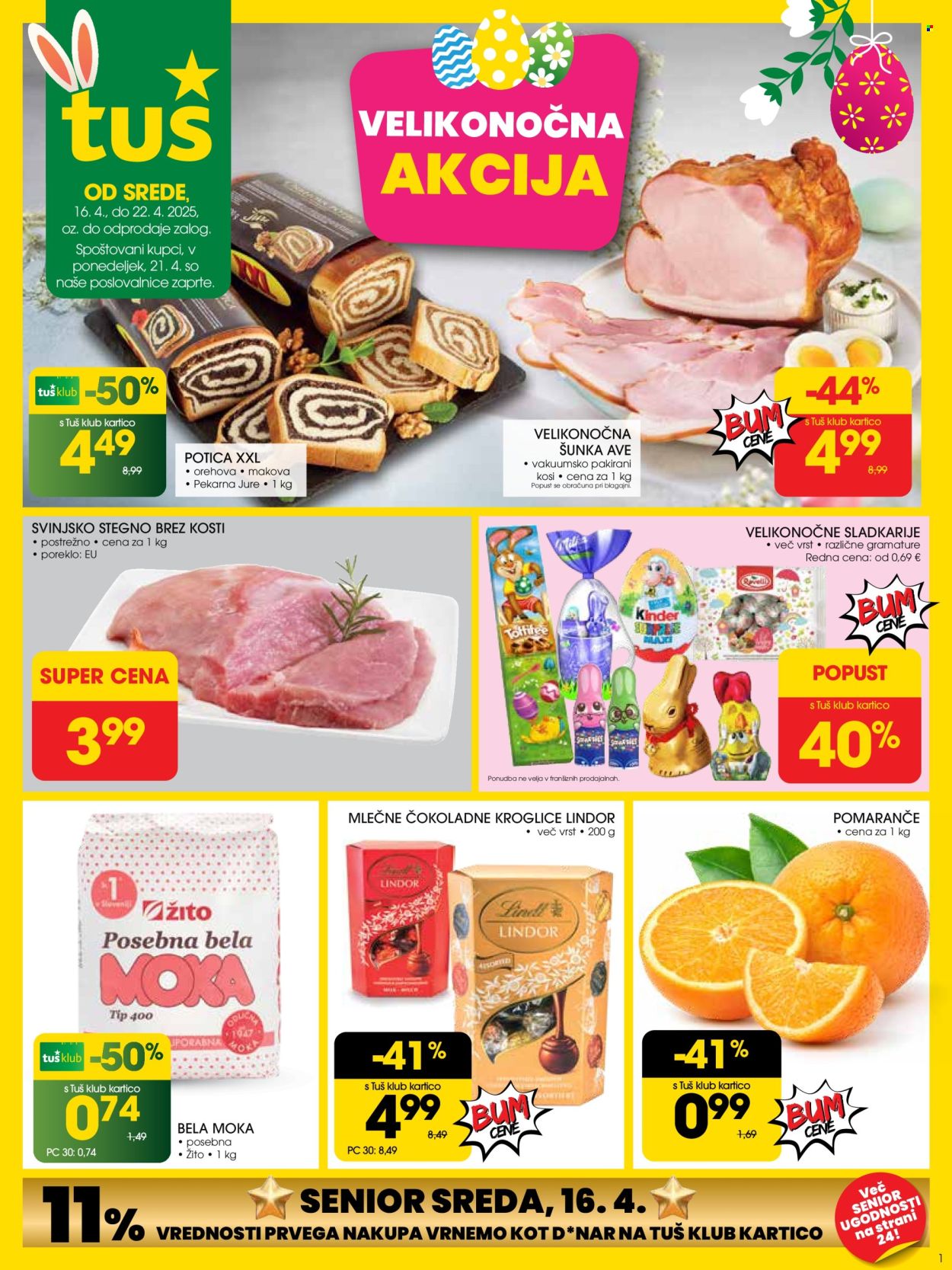 Tuš katalog - 16.4.2025 - 22.4.2025. Stran 1